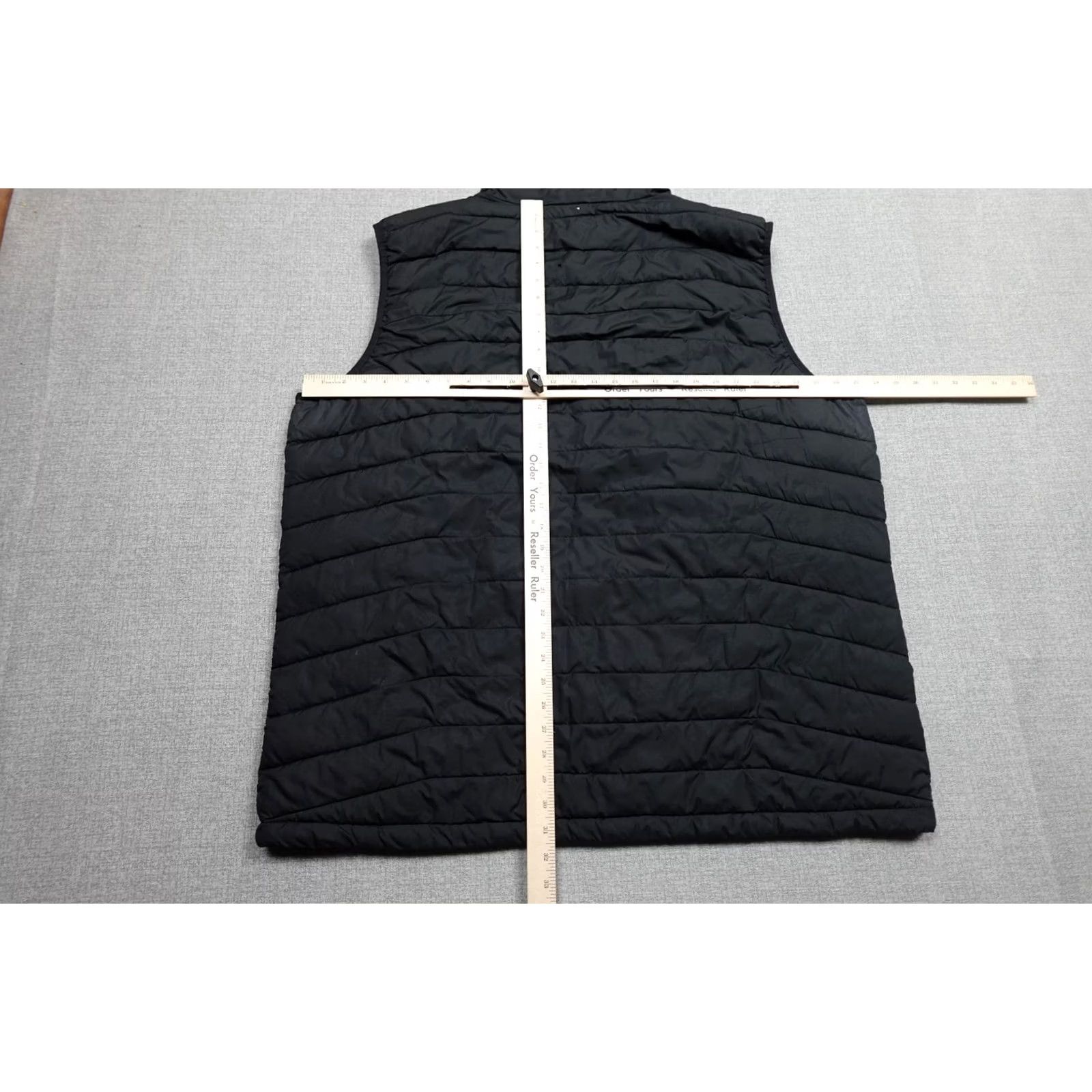 Vintage Columbia Vest Mens 2XLT Black Puffer Quilted Full Zip Lightweight Hiking Outdoor Size US XXL / EU 58 / 5 - 4 Thumbnail
