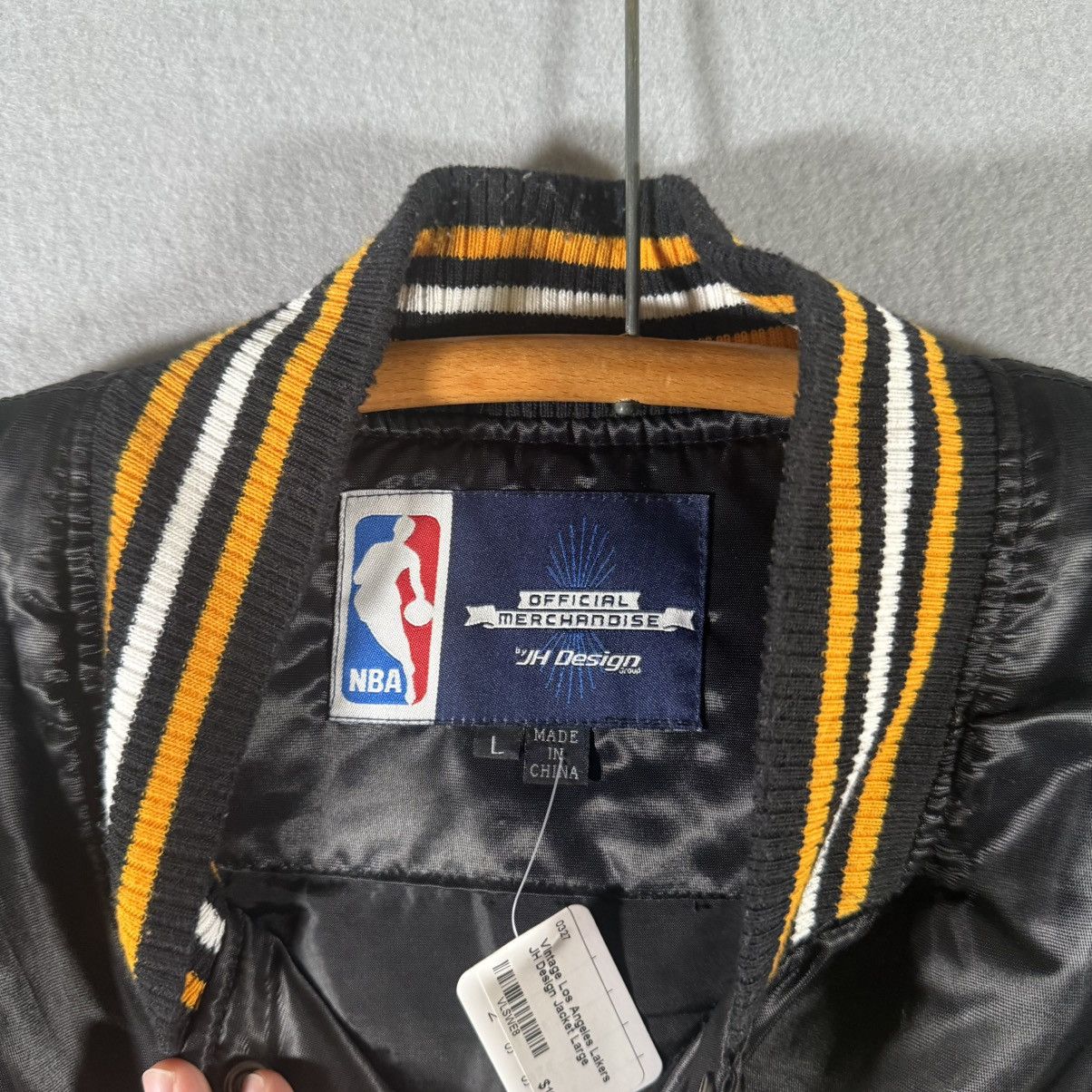 JH Design JH Design NBA Los Angeles Lakers Big Logo Black Satin jacket Size US L / EU 52-54 / 3 - 3 Thumbnail