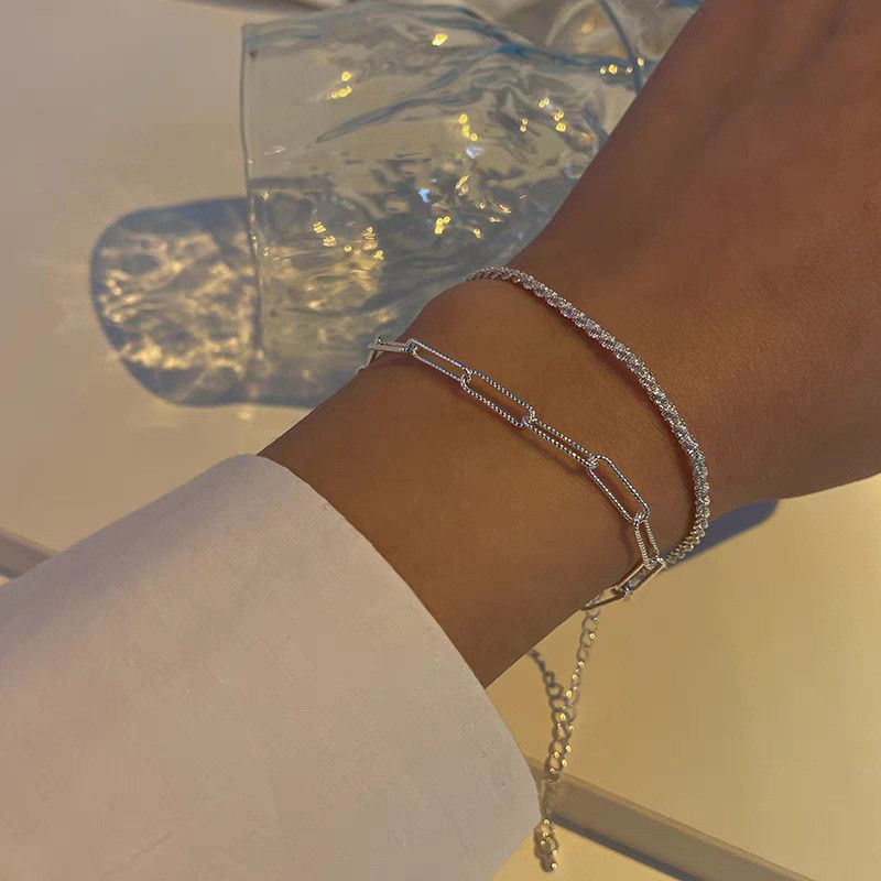 Jewelry Dark Bracelet Y2K Punk Chain Gotch Bracelets Chains Size ONE SIZE - 2 Thumbnail