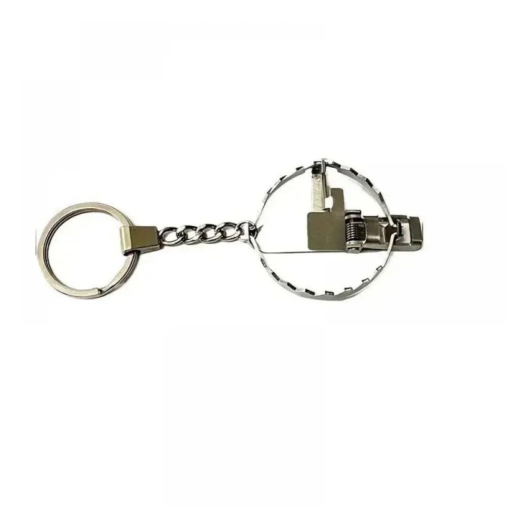 Other Fashionable and exquisite stainless steel mini clip keychain Size ONE SIZE - 4 Thumbnail