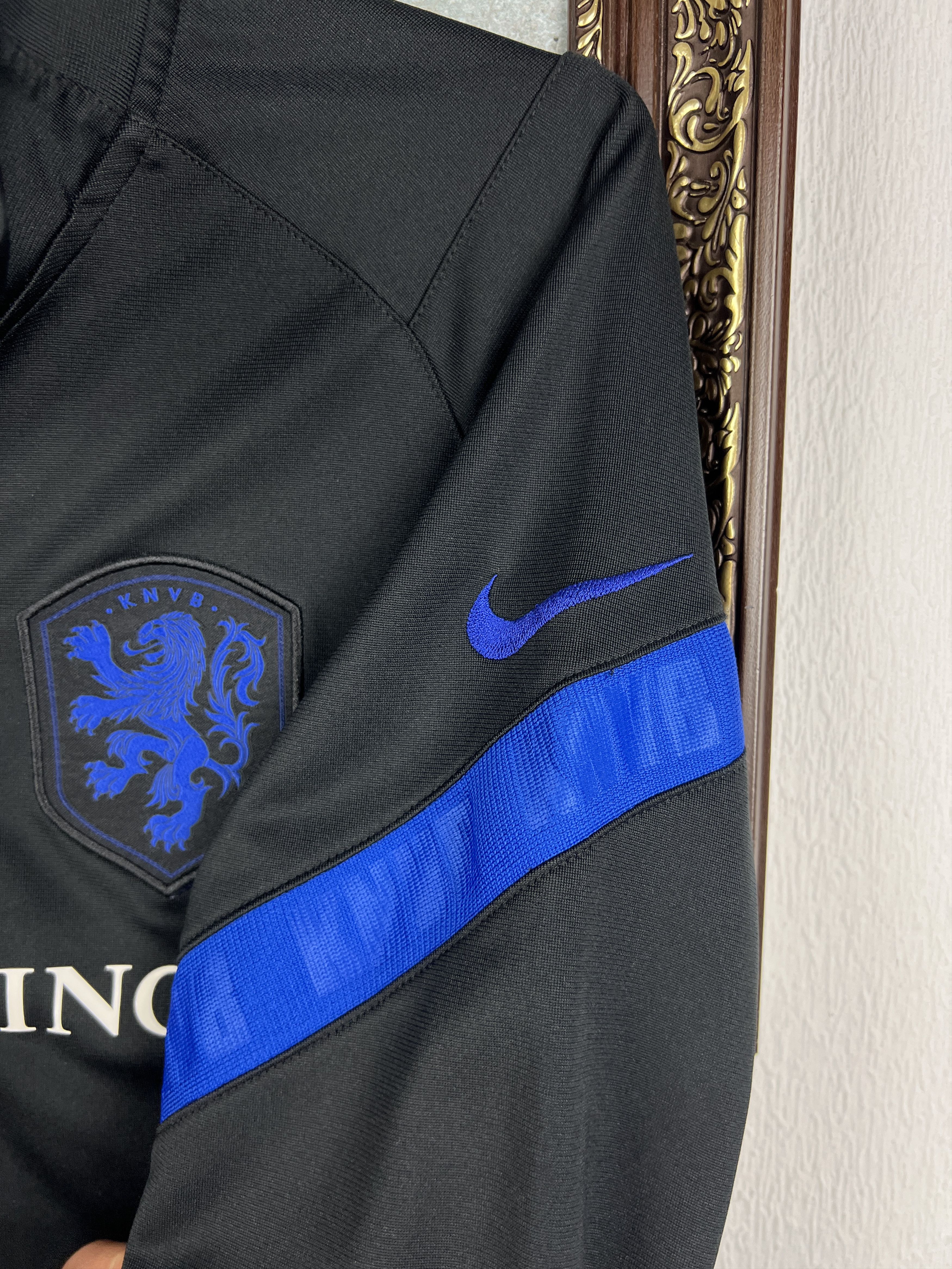 Nike Netherlands Football Jacket Holland Soccer Track Top Zip Size US S / EU 44-46 / 1 - 5 Thumbnail