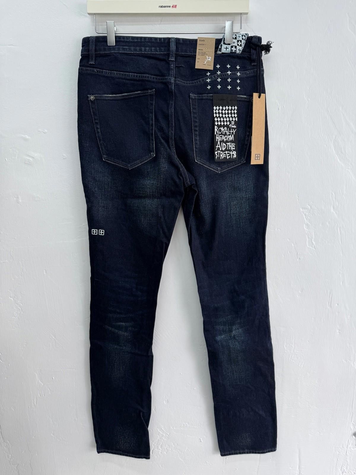 Ksubi new Ksubi mens denim jeans chitch check out navy blue 32 Size US 32 / EU 48 - 5 Thumbnail