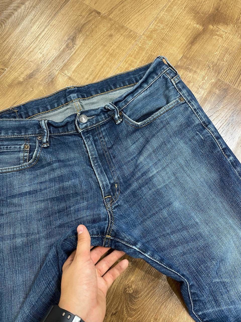 Denim & Supply Ralph Lauren × Ralph Lauren × Vintage Vintage Y2K Denim Supply Ralph Lauren Blue Denim Jeans Pants Size US 34 / EU 50 - 7 Thumbnail