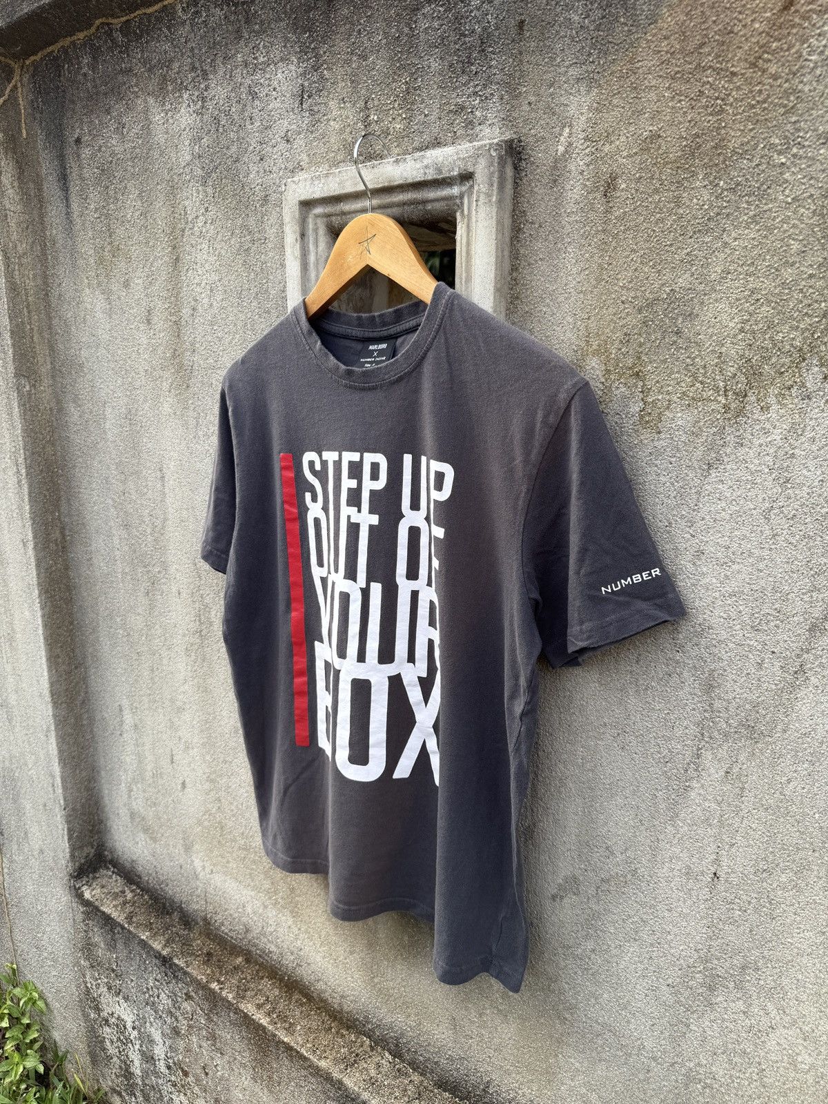 Number (N)ine number nine Marlboro T-SHIRT tee Size US L / EU 52-54 / 3 - 3 Thumbnail