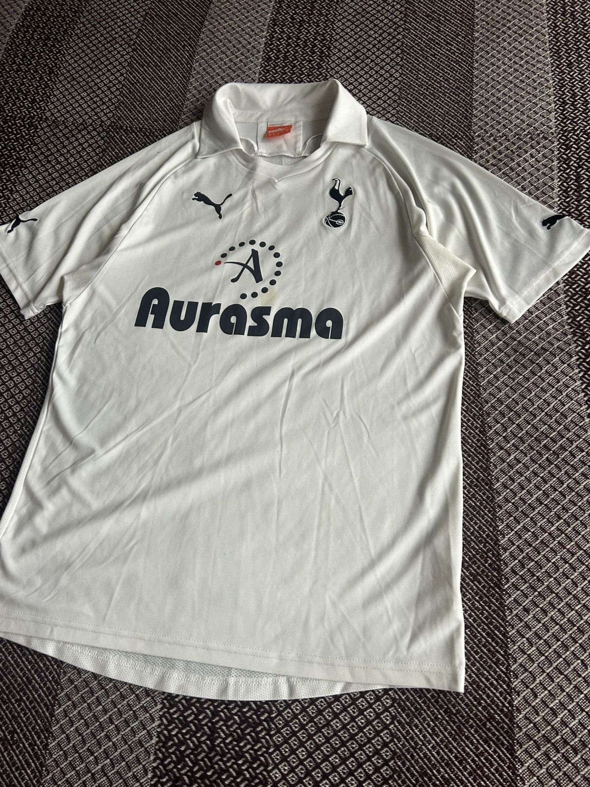 Puma × Vintage Puma Tottenham Hotspurs 2011-12 Home Football Soccer Jersey Size US S / EU 44-46 / 1 - 4 Thumbnail
