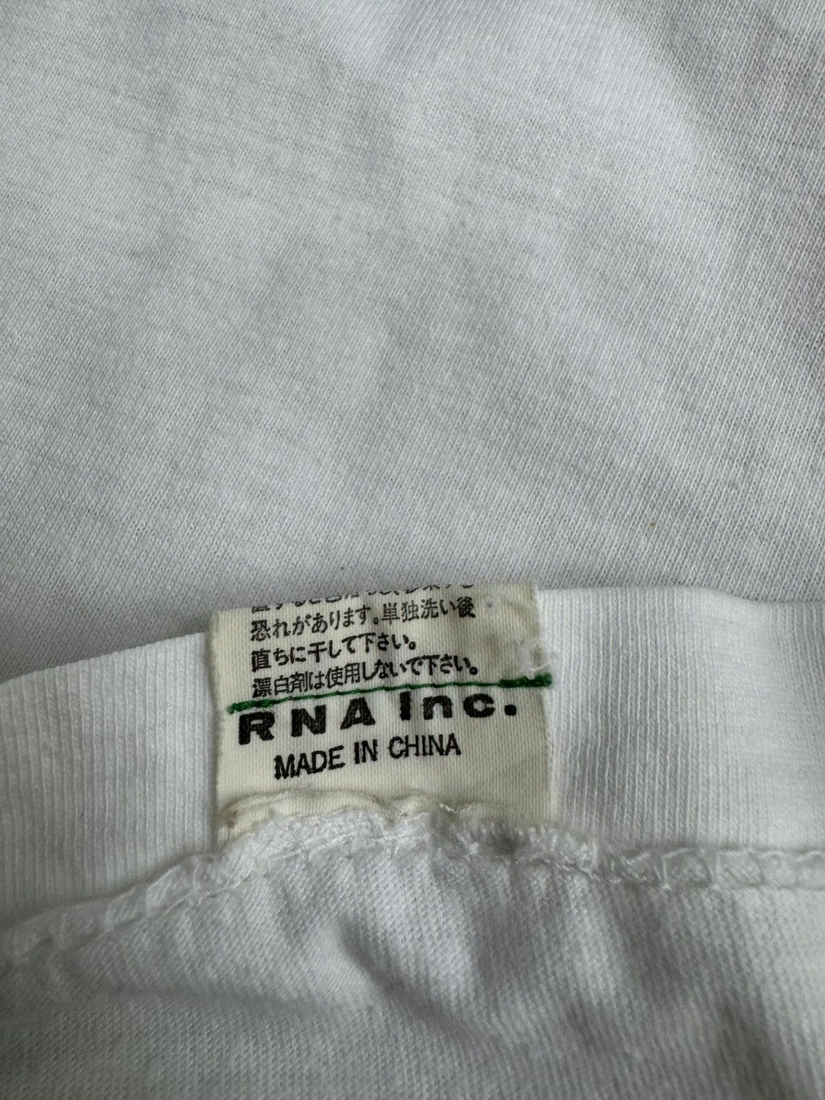 Japanese Brand RNA Slang "The Surface Slasher" reverse Print t-shirt. Size US S / EU 44-46 / 1 - 10 Thumbnail