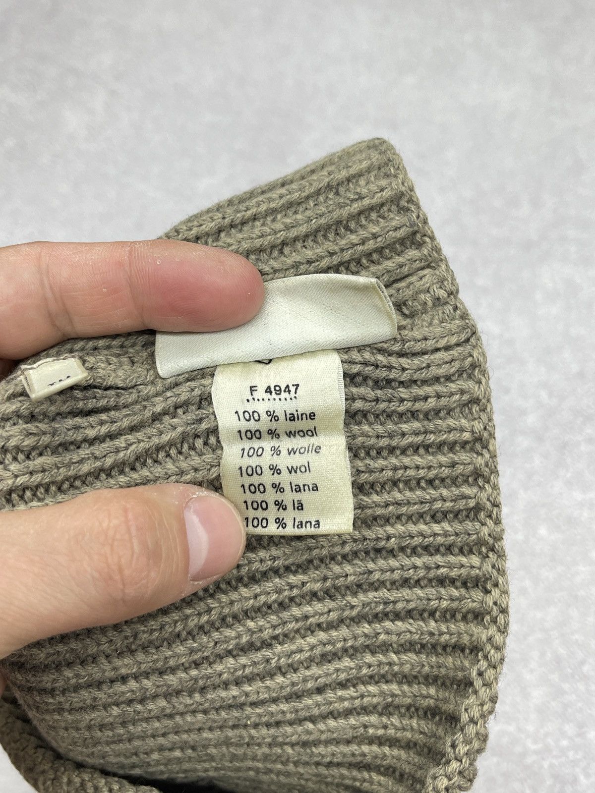 Lacoste Vintage Lacoste Wool Beanie Hat Size ONE SIZE - 7 Thumbnail