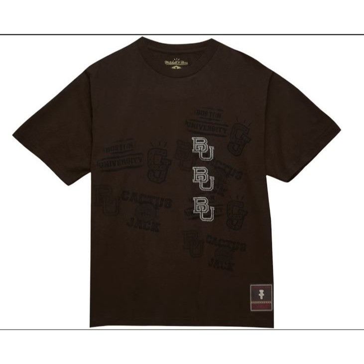 TRAVIS SCOTT CACTUS JACK x MITCHELL & NESS x BOSTON TEE XL