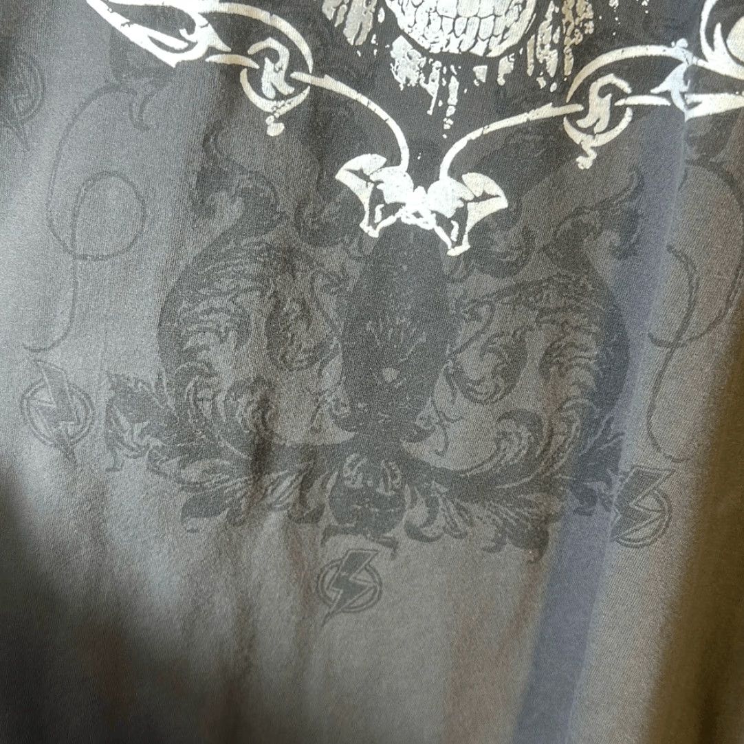 Anvil Atonement Tshirt XXL Gray Long Sleeve Skull Unisex Mens Size US XXL / EU 58 / 5 - 4 Thumbnail