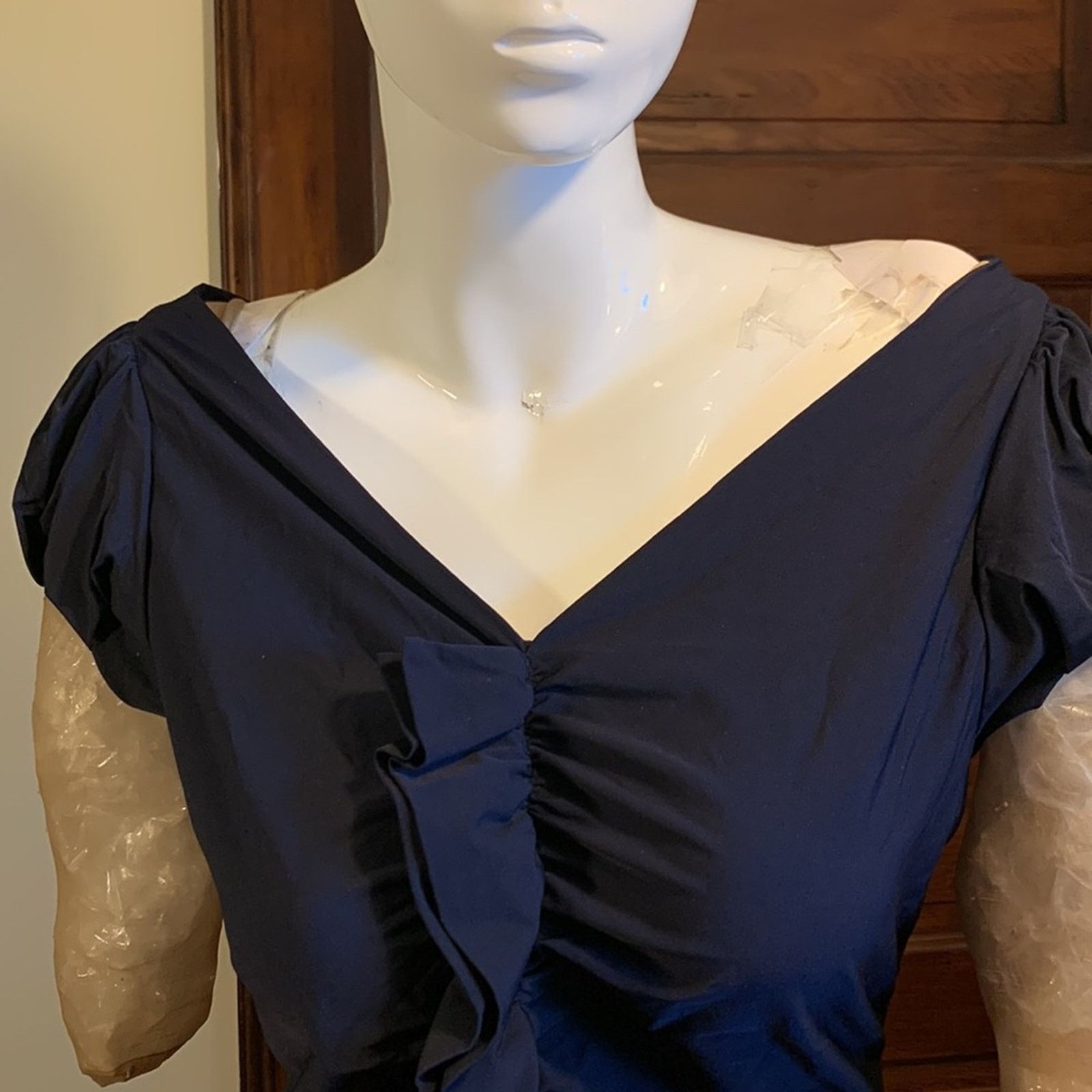 Diane von Furstenberg Diane Von Furstenberg DVF Size 2 Dress Zarita Lace  Blue | Grailed