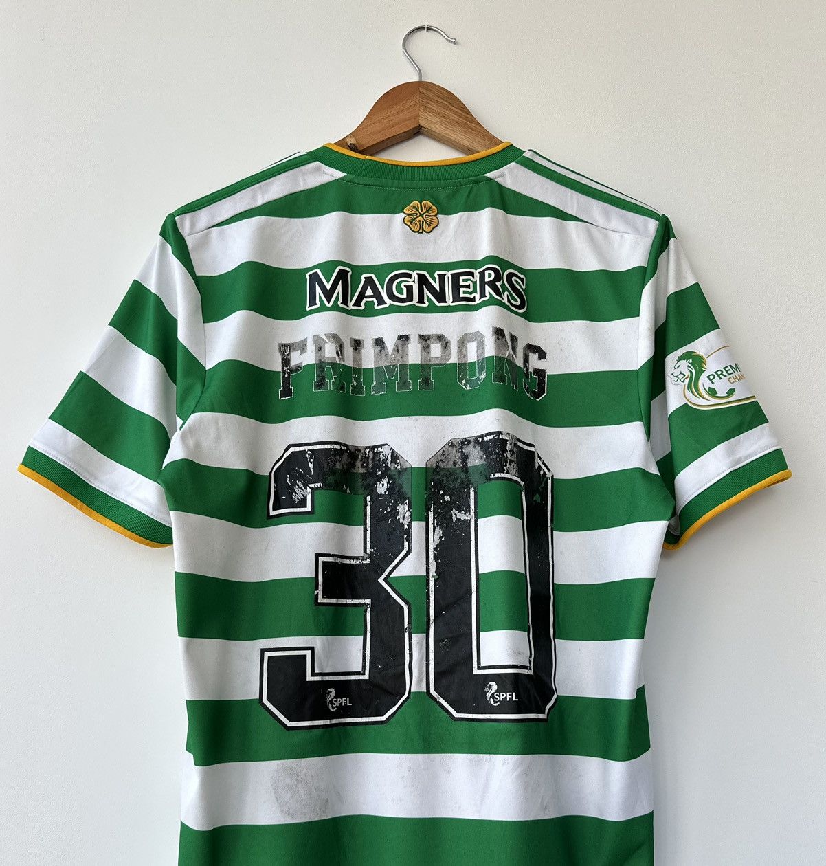 Adidas Celtic #30 Frimpong Player Issue 20/21 Home Shirt Adidas Size US M / EU 48-50 / 2 - 5 Thumbnail