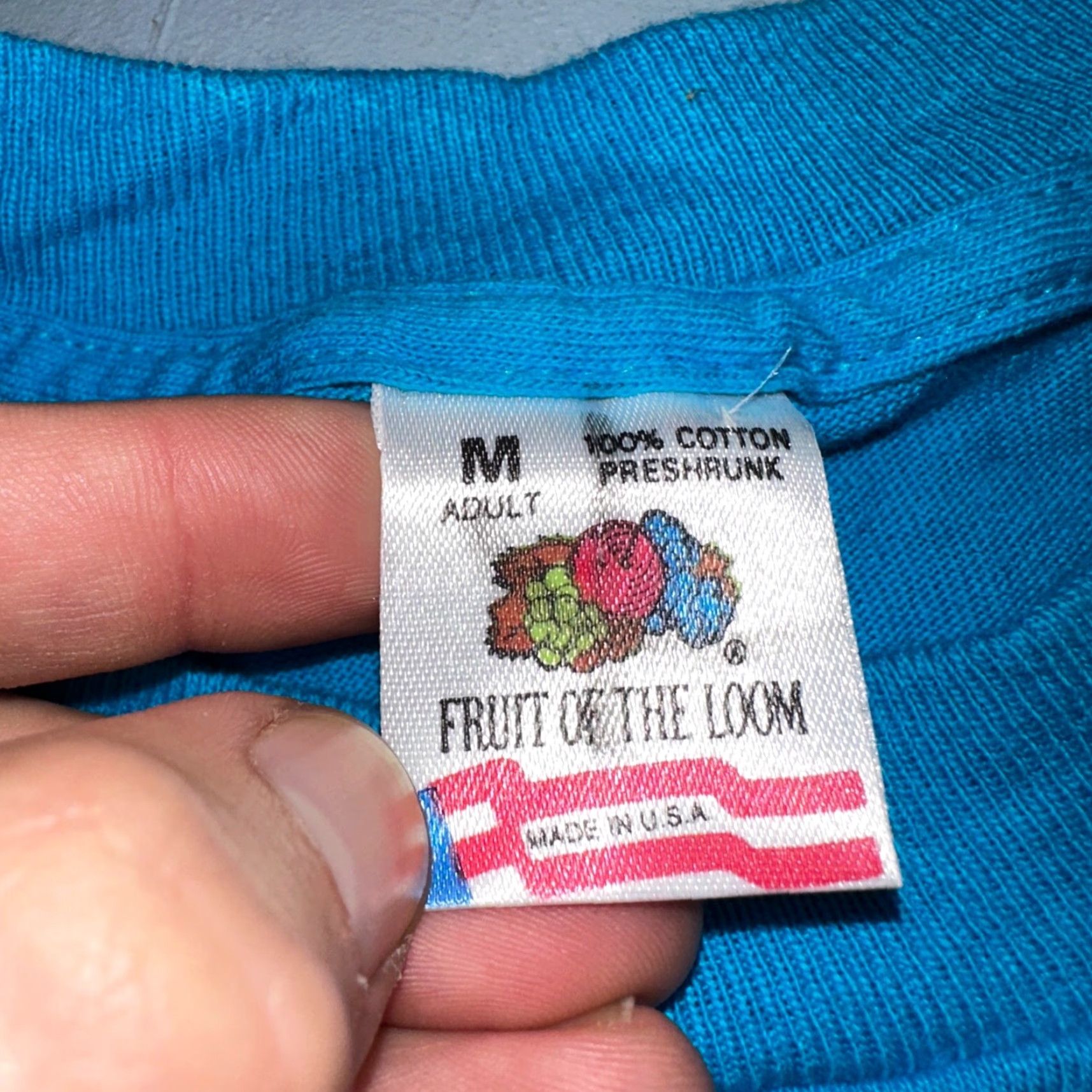 Fruit Of The Loom VINTAGE Sub Pop Tad Concert 90s VTG T Shirt Helemt Hellcows Seaweed Satyricon Nirvana M Men Medium Blue Shirt 90s Theme Size US M / EU 48-50 / 2 - 7 Thumbnail