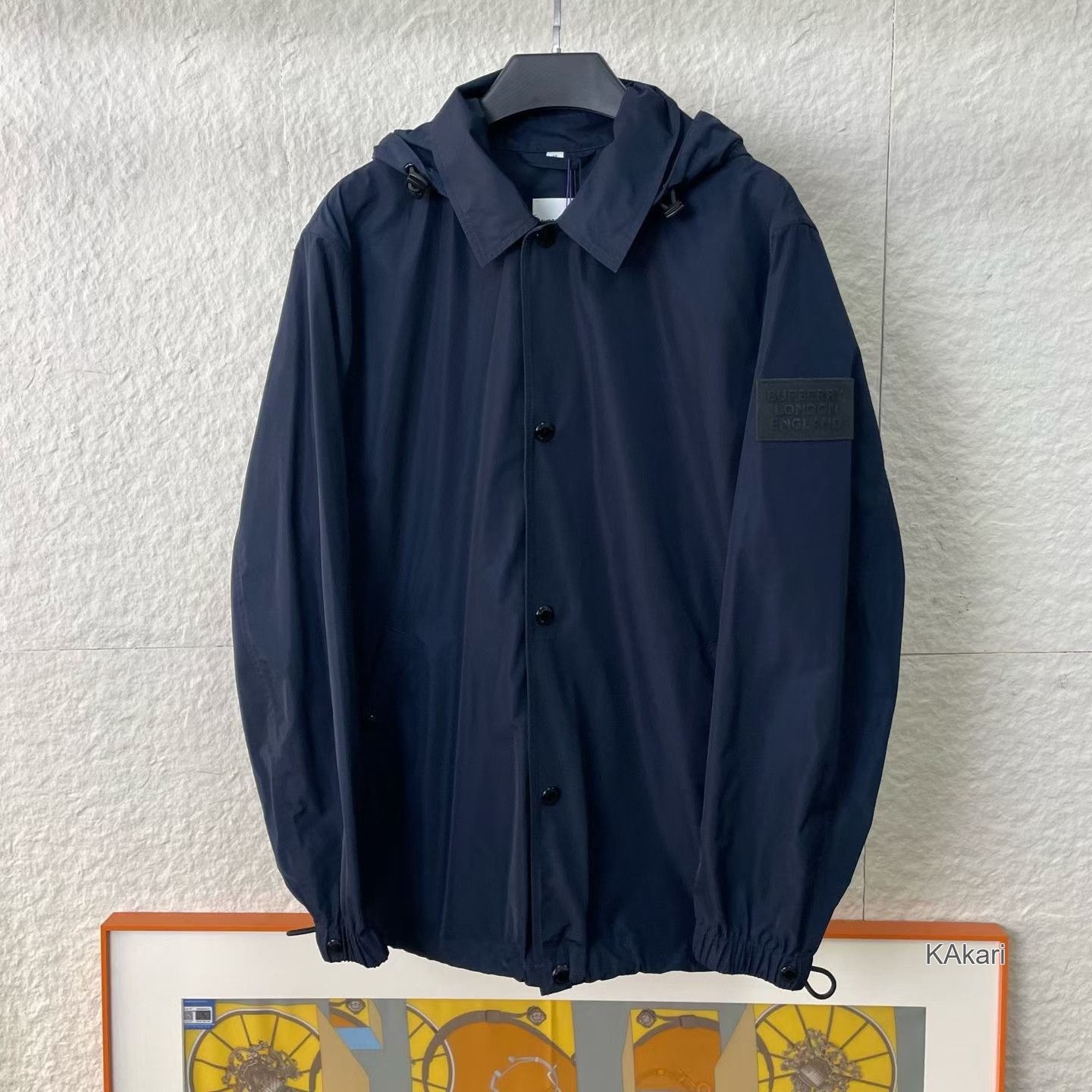 Burberry Burberry Arm Letter Leather Patch Jacket Size US M / EU 48-50 / 2 - 1 Thumbnail