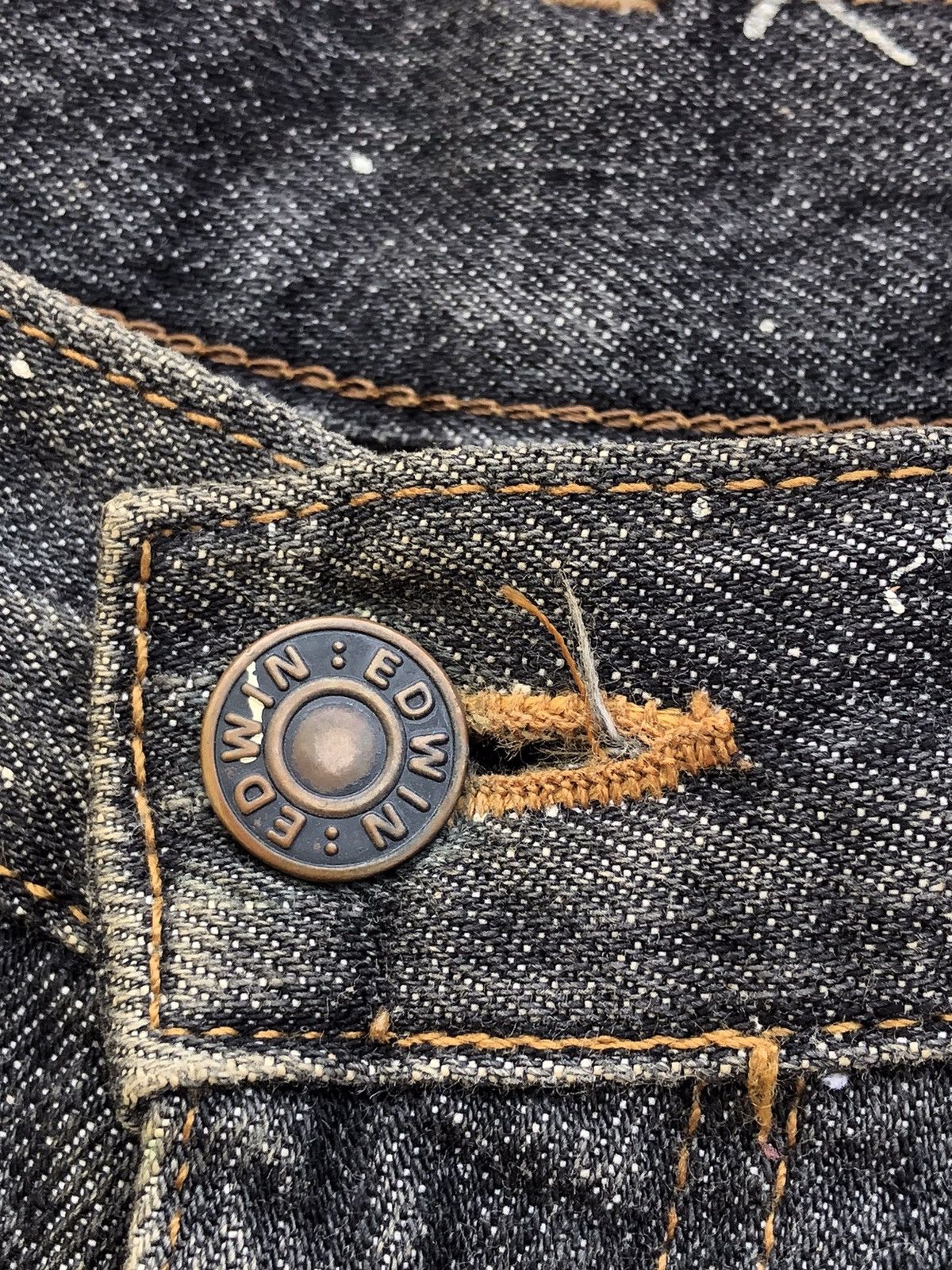 Edwin Edwin 503 Distressed Painter Jeans Size US 29 - 10 Thumbnail