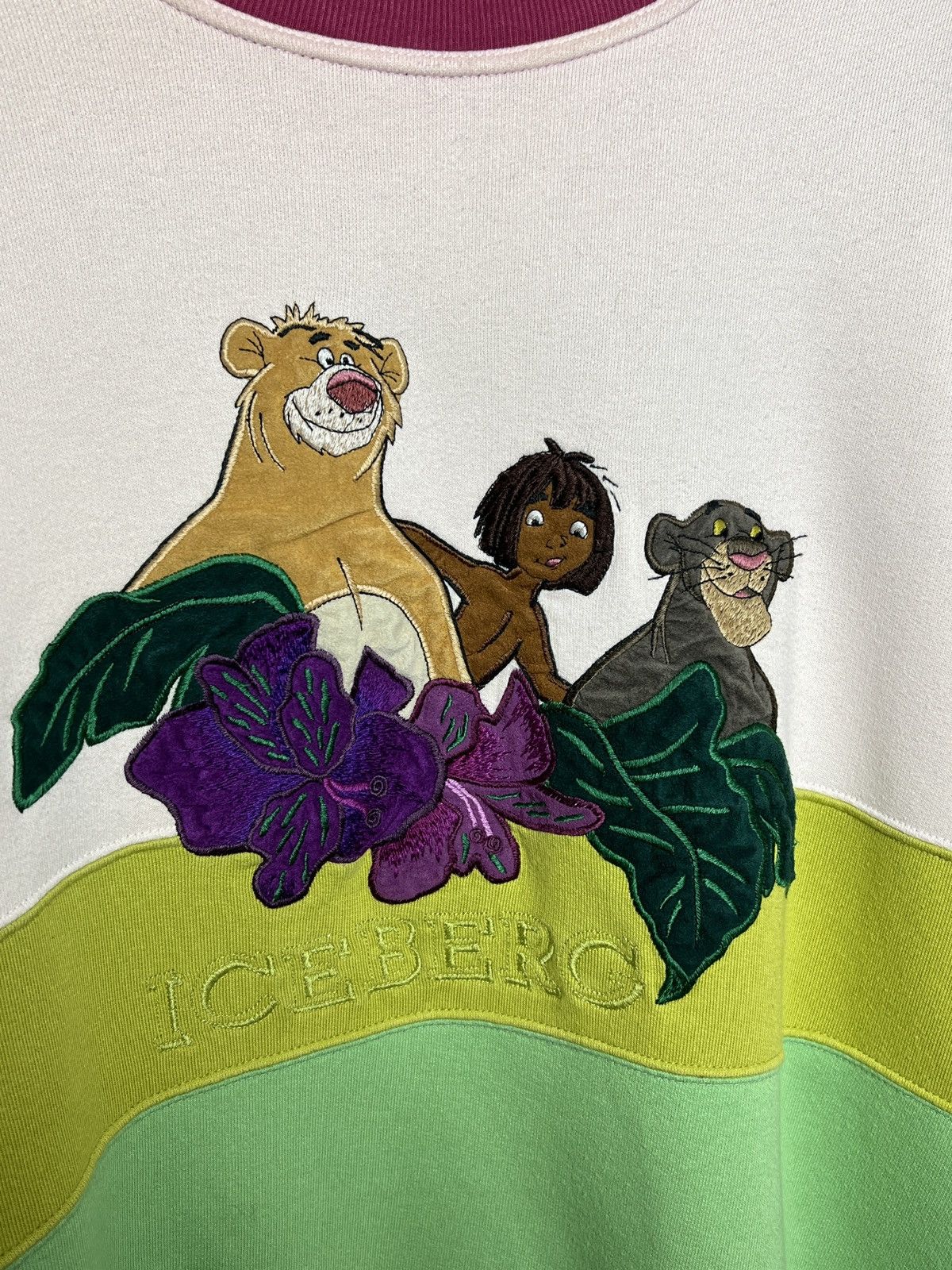 Iceberg iceberg jungle book disney cotton sweatshirt y2k 90s vintage Size US XL / EU 56 / 4 - 3 Thumbnail