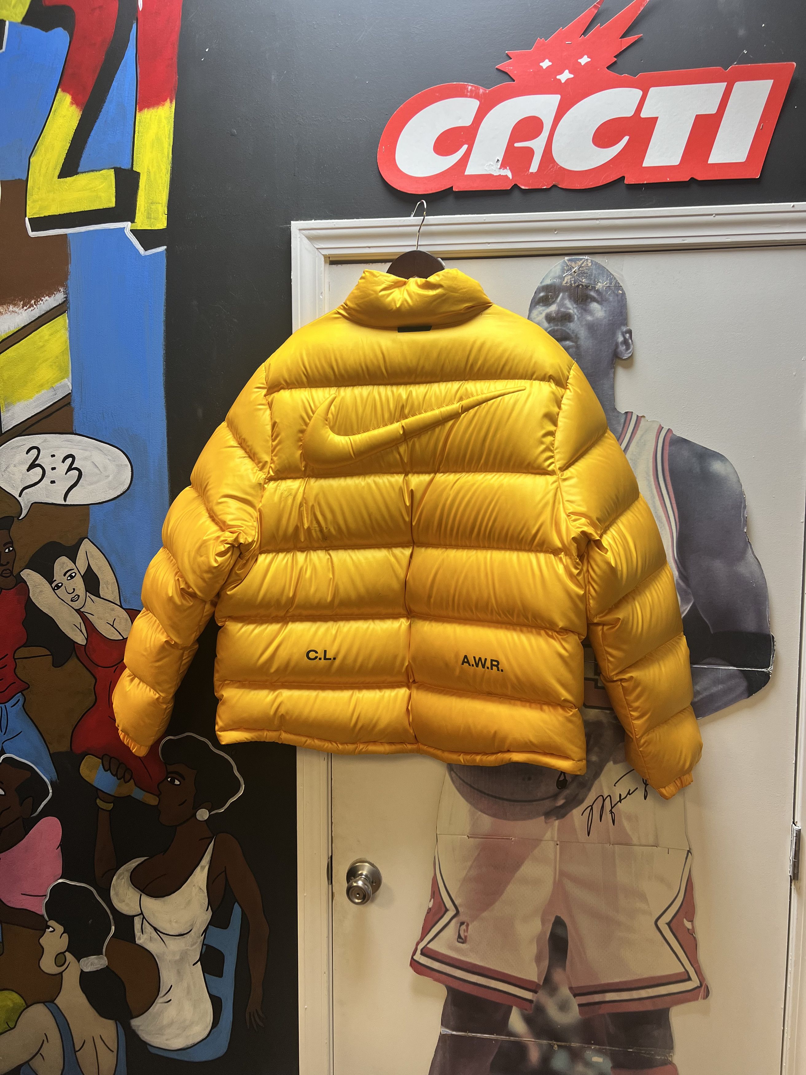 Nike x NOCTA Sunset Puffer Jacket Yellow Men's - FW20 - US