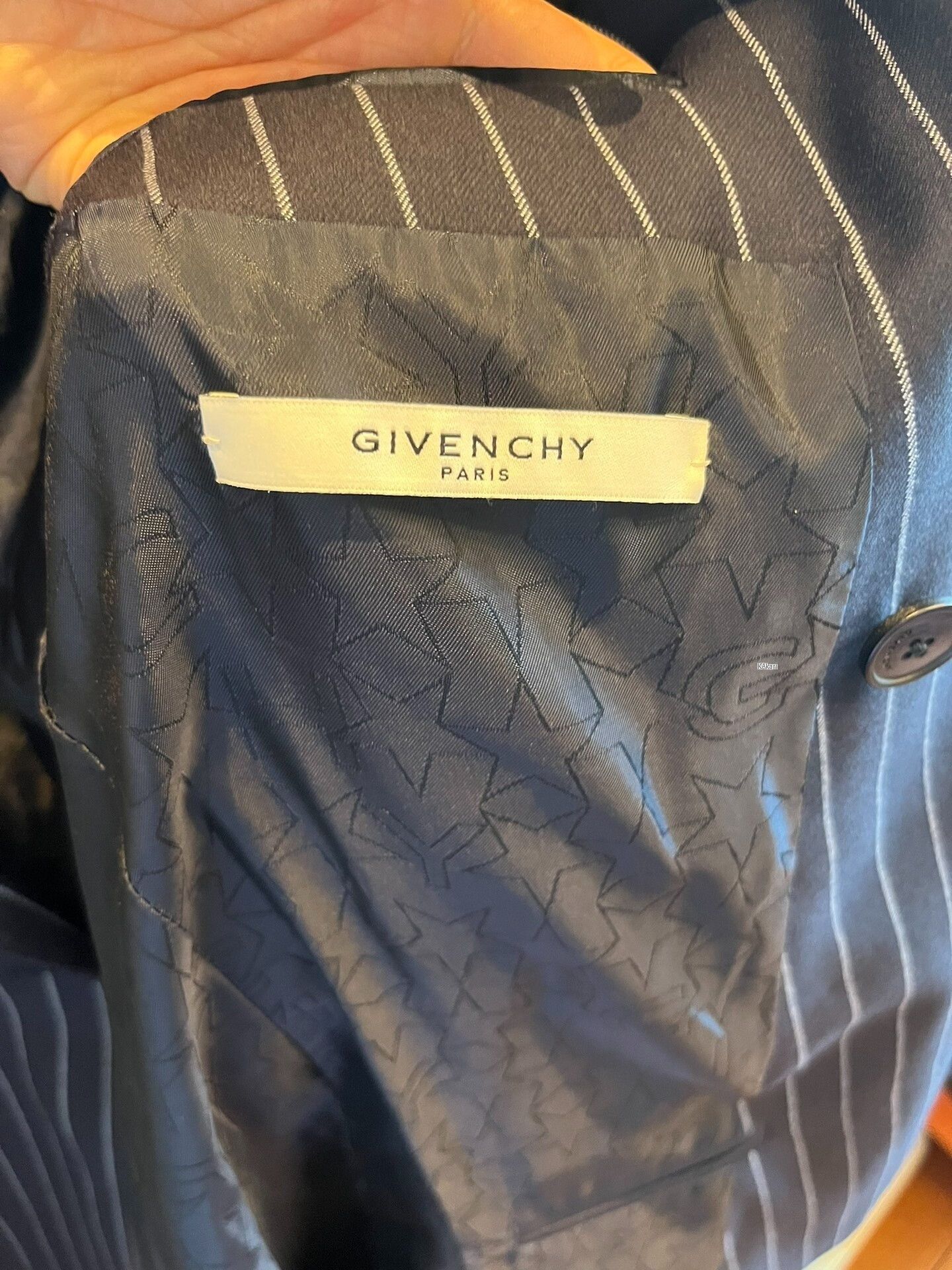 Givenchy Givenchy Striped Double-Breasted Suit Size US S / EU 44-46 / 1 - 5 Thumbnail
