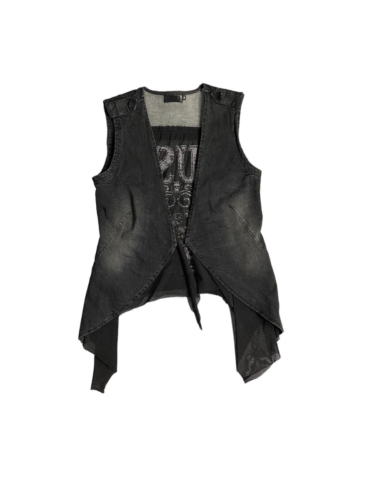 Hysteric Glamour Margera Style Gothic Vest Skate Or Die Size US S / EU 44-46 / 1 - 4 Thumbnail