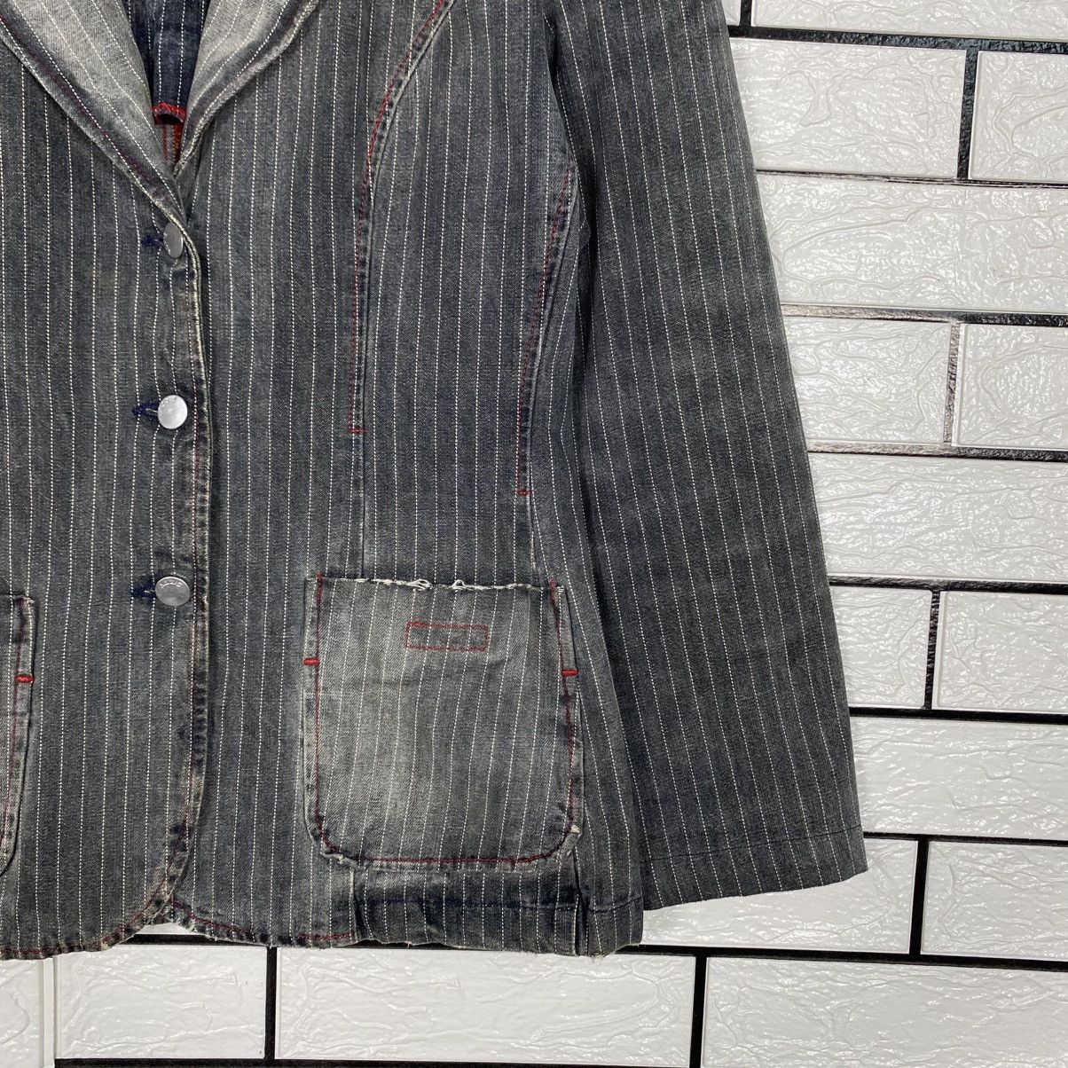 Japanese Brand 📌Hickory Chore Work Jacket Miss Sixty Issey Miyake Size M / US 6-8 / IT 42-44 - 6 Thumbnail