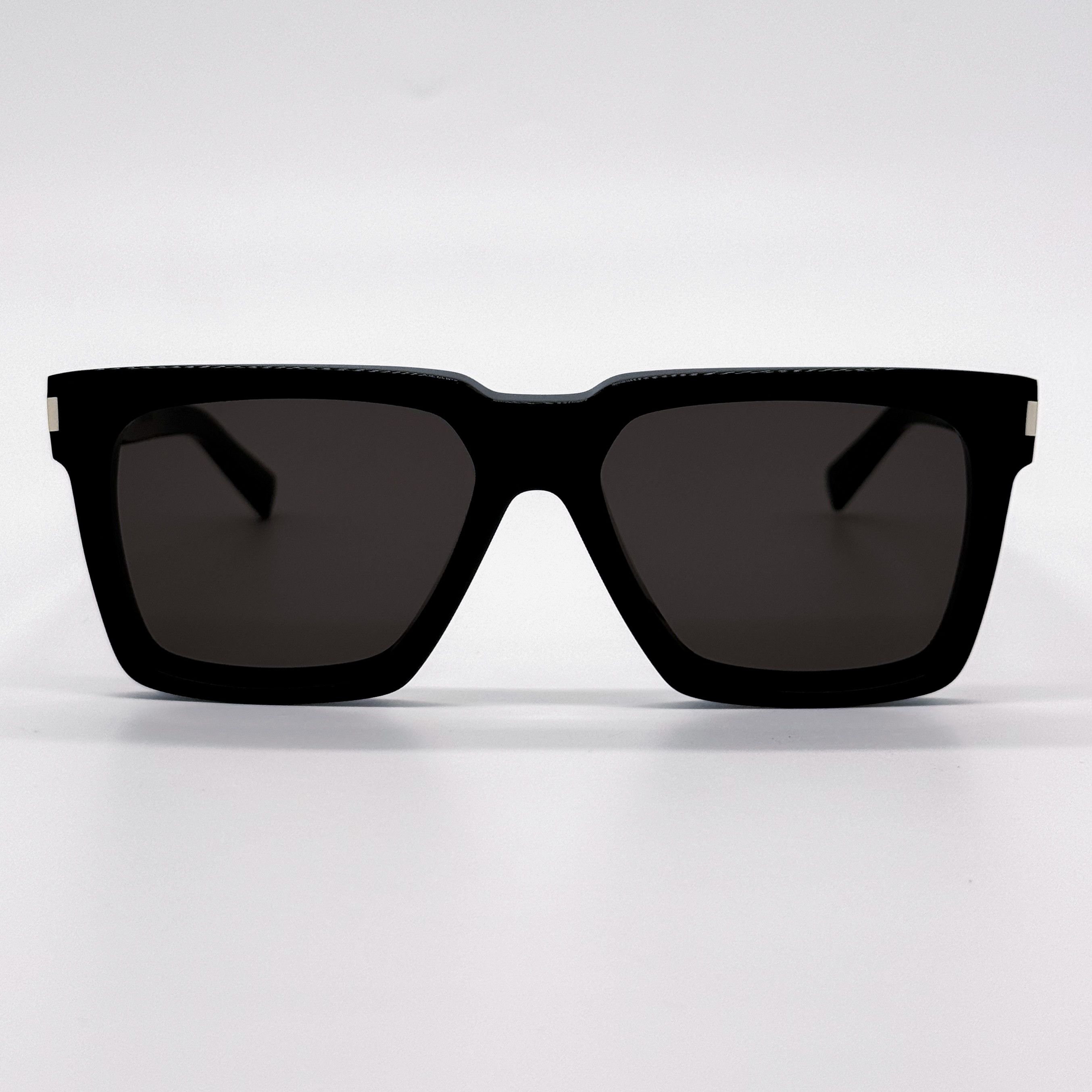 Saint Laurent Paris NEW SAINT LAURENT SL610 001 SQUARE BLACK Size ONE SIZE - 2 Thumbnail