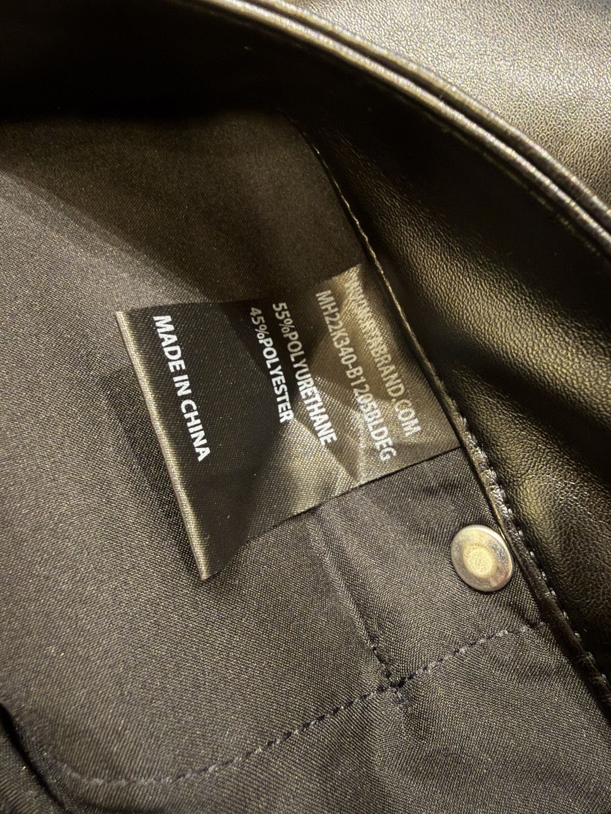Rta RtA Leather Jeans Size US 36 / EU 52 - 4 Thumbnail