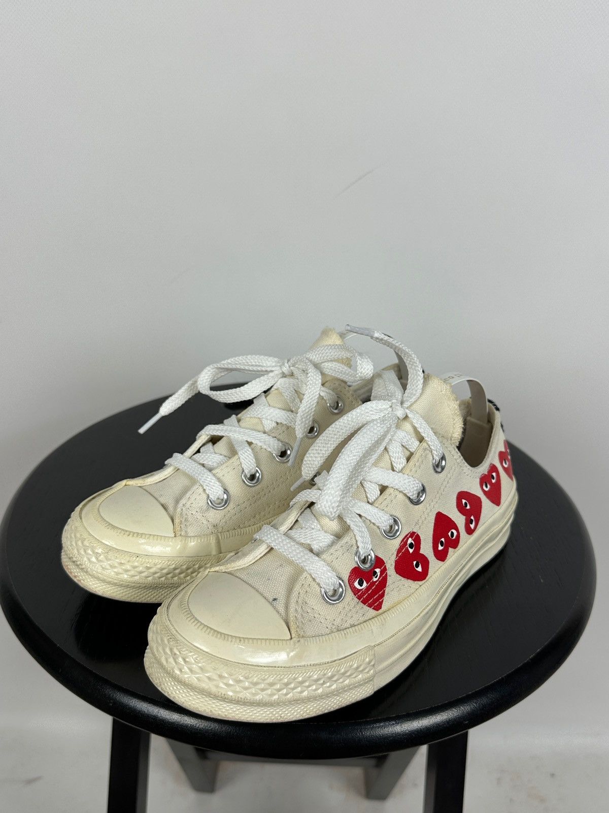 Comme des Garcons Comme Des Garçons x Chuck Taylor Converse All Star Low Top Size US 5 / IT 35 - 4 Thumbnail