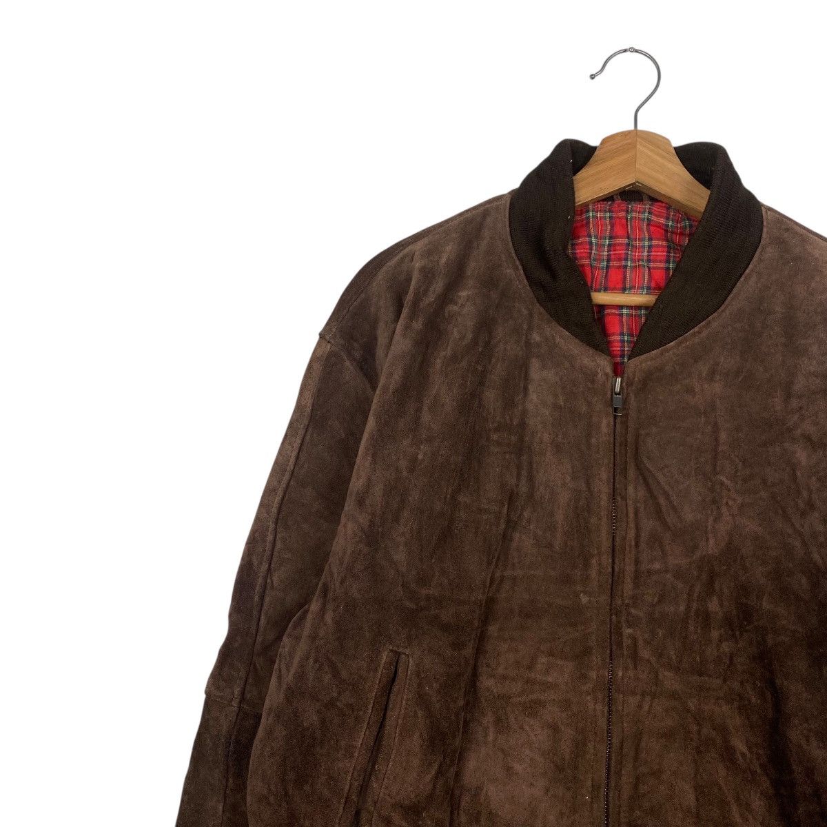 Leather Spy project suede leather bomber jacket Size US M / EU 48-50 / 2 - 6 Thumbnail