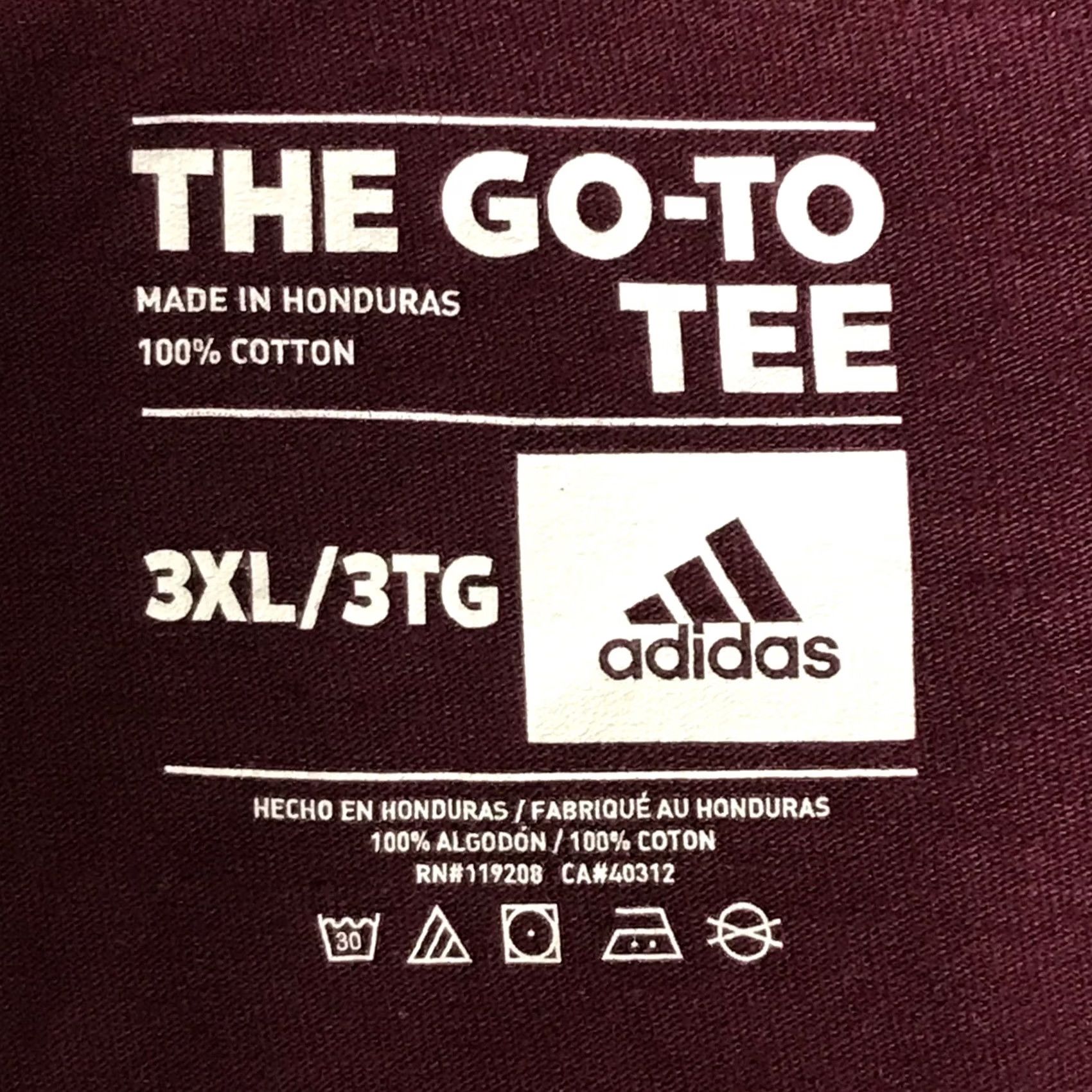 Adidas Adidas Women Shirt Volleyball Graphic Long Sleeve NIT 3XL Red Cotton Crew Neck Size XXL / US 16-18 / IT 52-54 - 2 Thumbnail