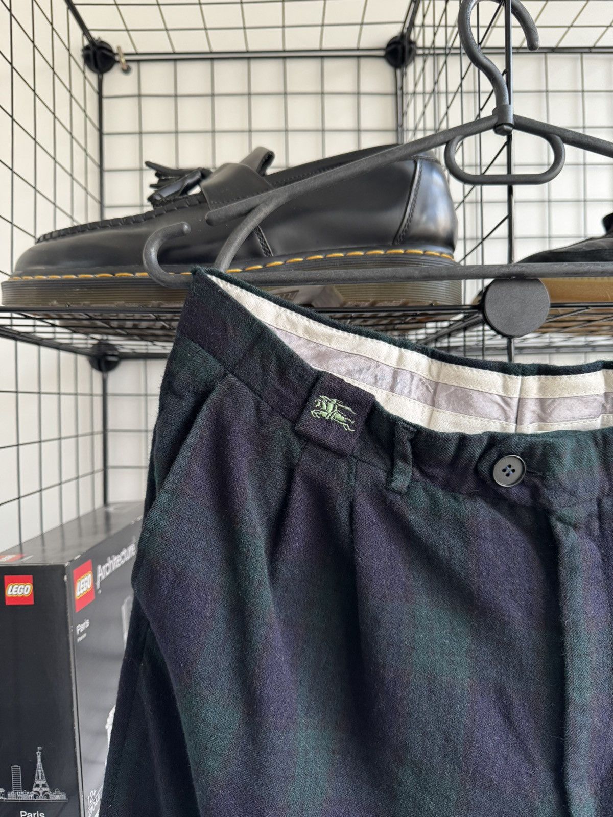 Burberry × Vintage Vintage Burberry Flannel Wool Pants Size US 30 / EU 46 - 5 Thumbnail