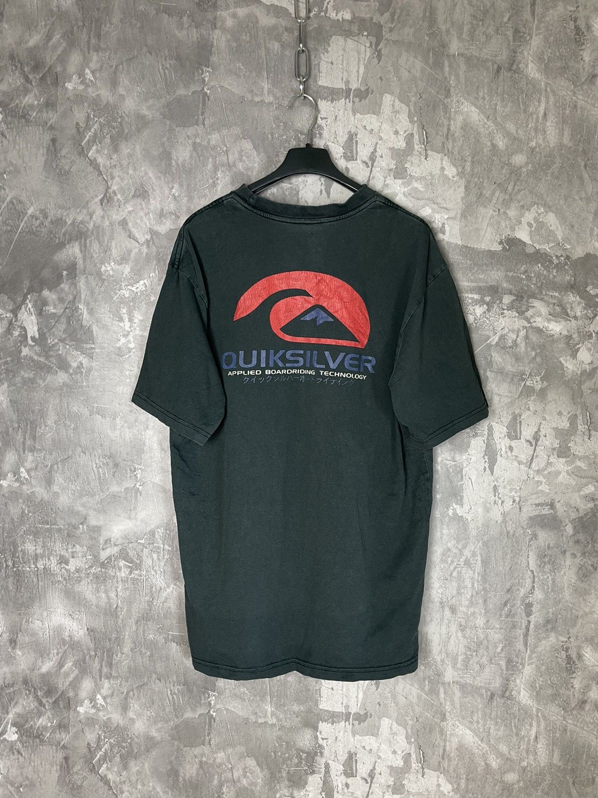 Quiksilver × Vintage Quiksilver vintage surf style T shirt 90s Size US M / EU 48-50 / 2 - 1 Thumbnail