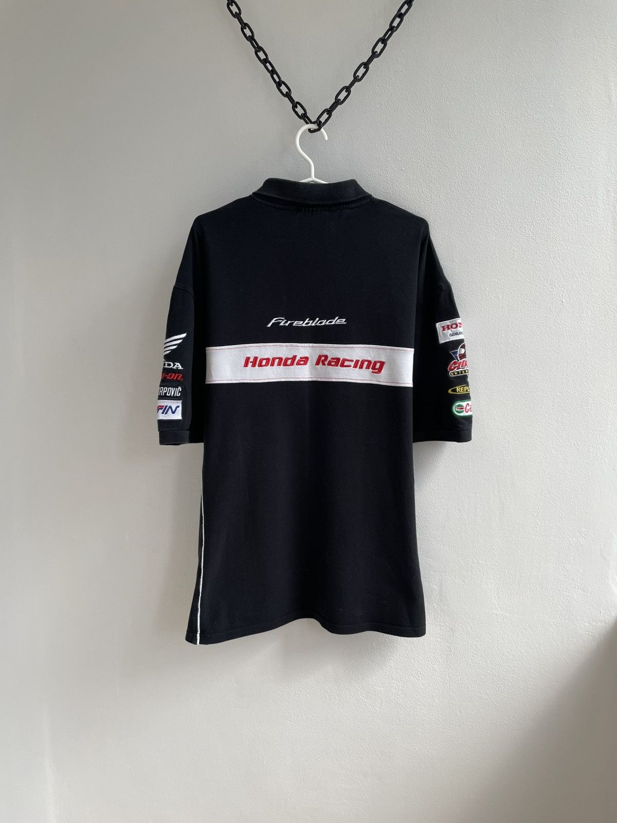 Formula 1 Vintage 90s Honda Racing Polo T Shirt Tee F1 Formula One Size US XXL / EU 58 / 5 - 12 Thumbnail