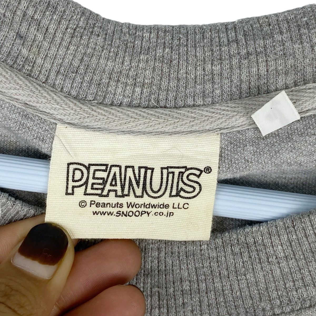 Peanuts Peanuts Big Logo Sweatshirt Crewneck Pullover Jumper Size US XL / EU 56 / 4 - 5 Thumbnail