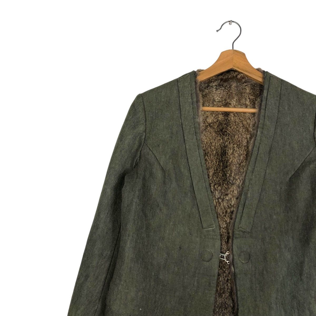 Undercover 🔥RARE UNDERCOVER RABBIT FUR COATS RUNWAY COLLECTIONS Size XS / US 0-2 / IT 36-38 - 10 Thumbnail
