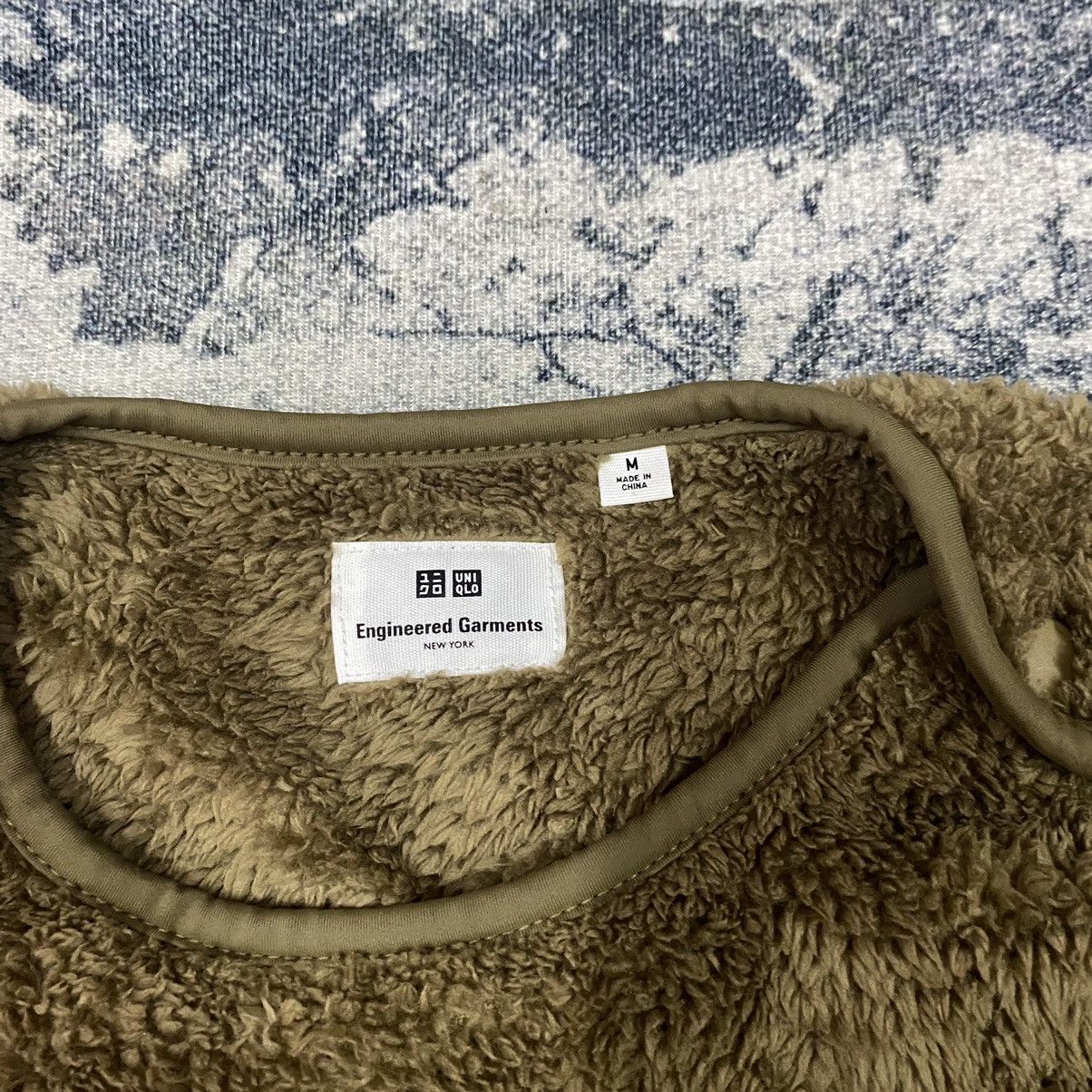 Engineered Garments × Japanese Brand × Uniqlo Vintage Sherpa Enginered Garment X Uniqlo Sweatshirt Size US M / EU 48-50 / 2 - 3 Thumbnail