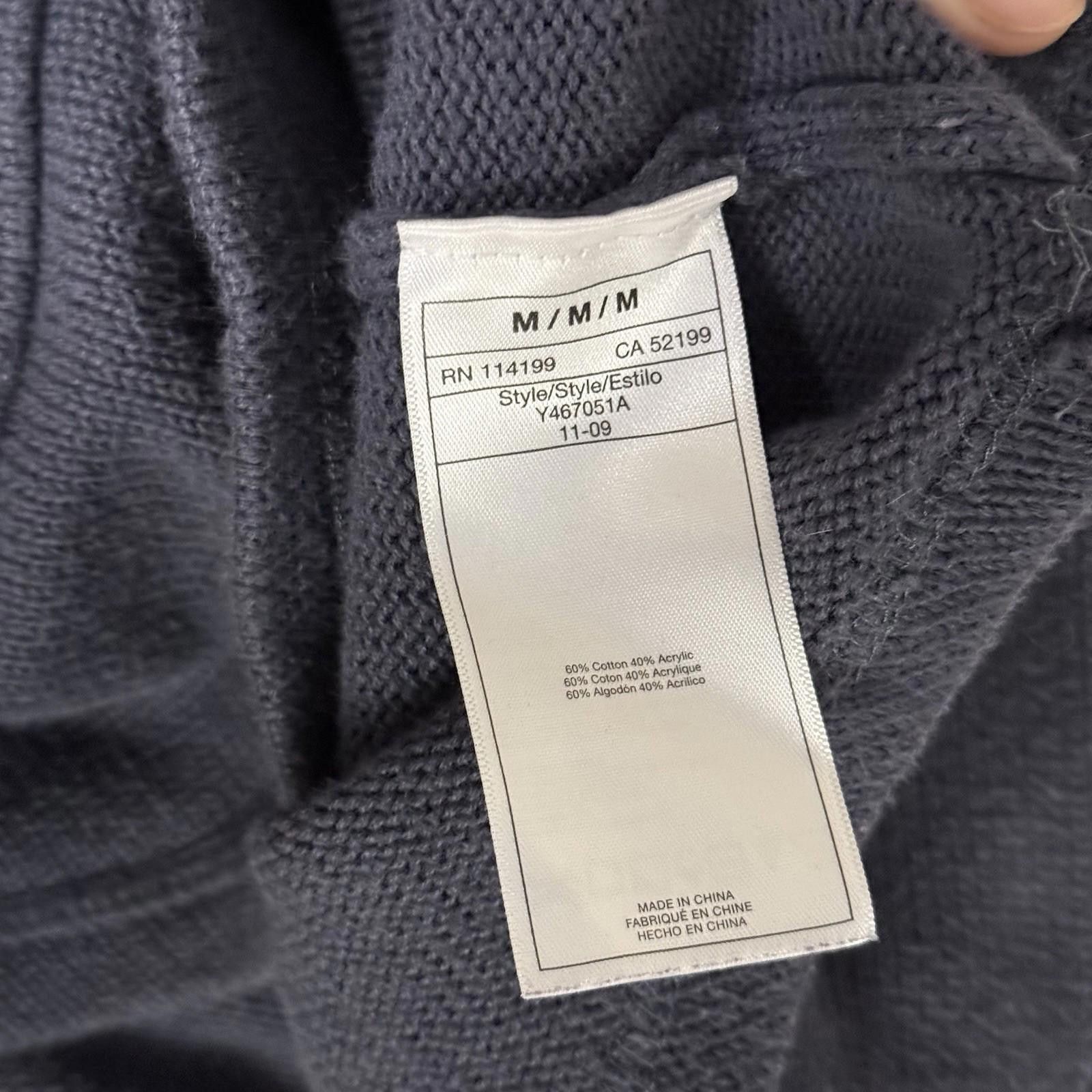Other Y2k Grunge Navy Roxy Pullover Sweater Knit Medium Size M / US 6-8 / IT 42-44 - 8 Thumbnail