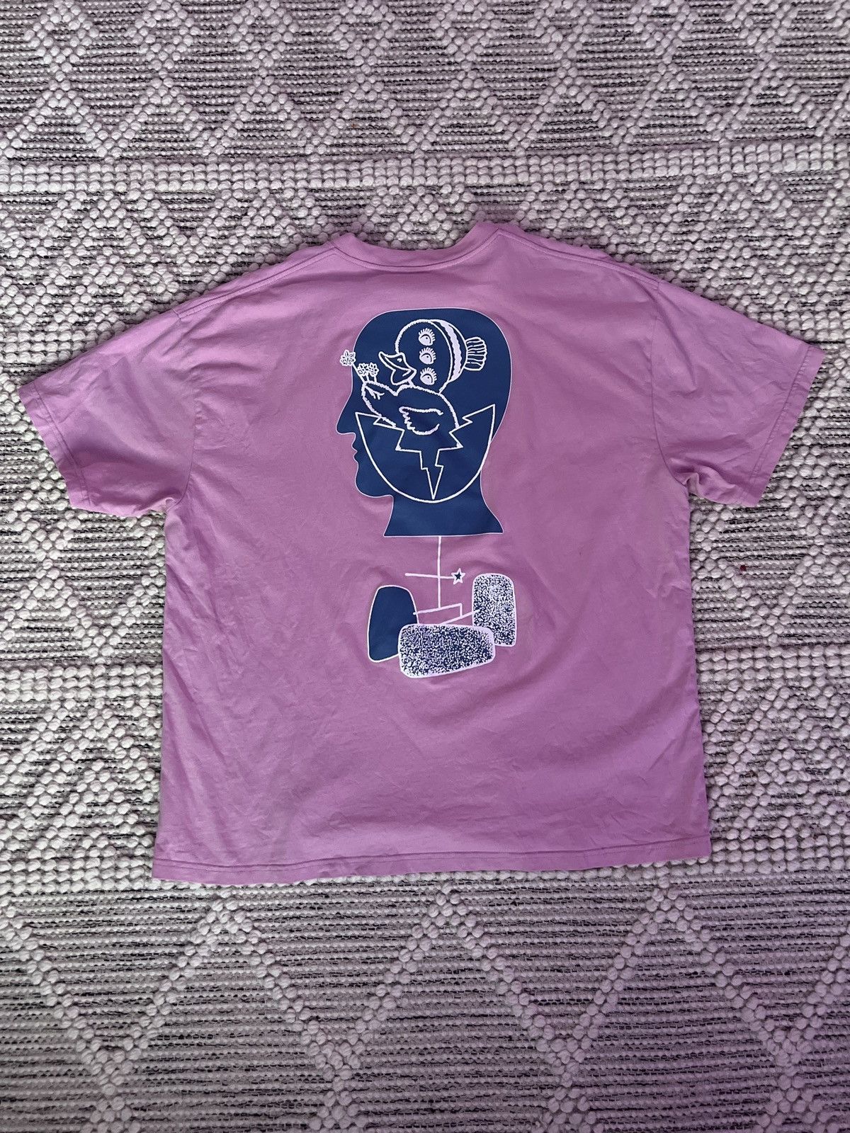 Brain Dead Pink Brain Dead Tee Size US XL / EU 56 / 4 - 2 Thumbnail