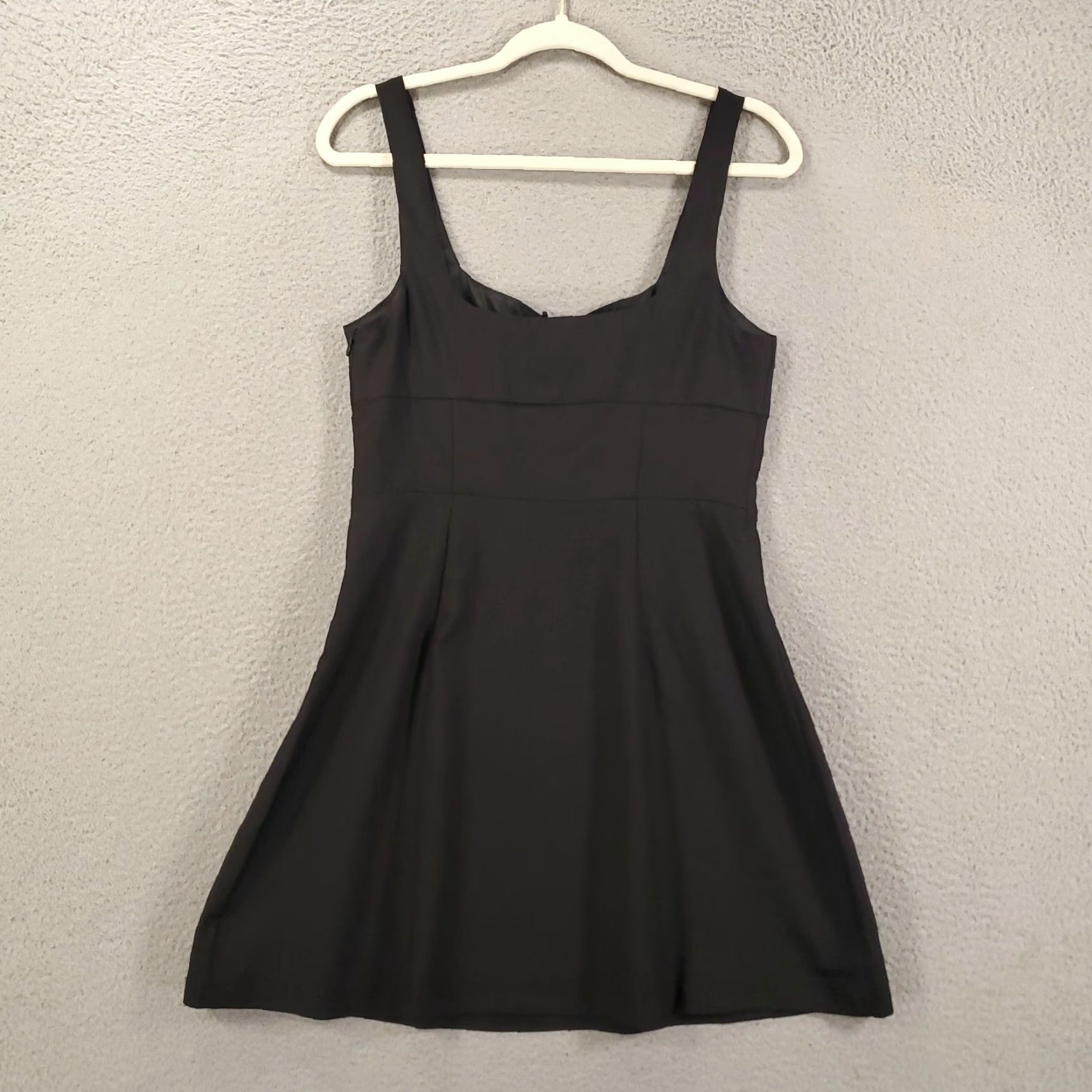 Vintage Storia Dress Womens Medium Black Mini Stretch Lined Bows Size M / US 6-8 / IT 42-44 - 2 Thumbnail