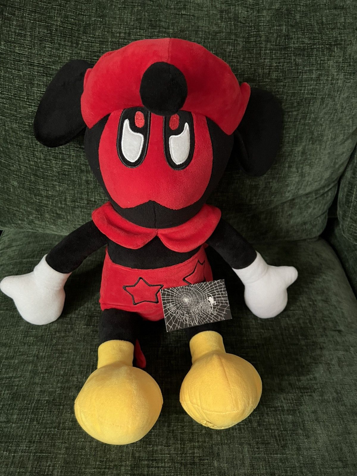 Revenge REVENGE X QCK DEVIL MOUSE PLUSH | Grailed