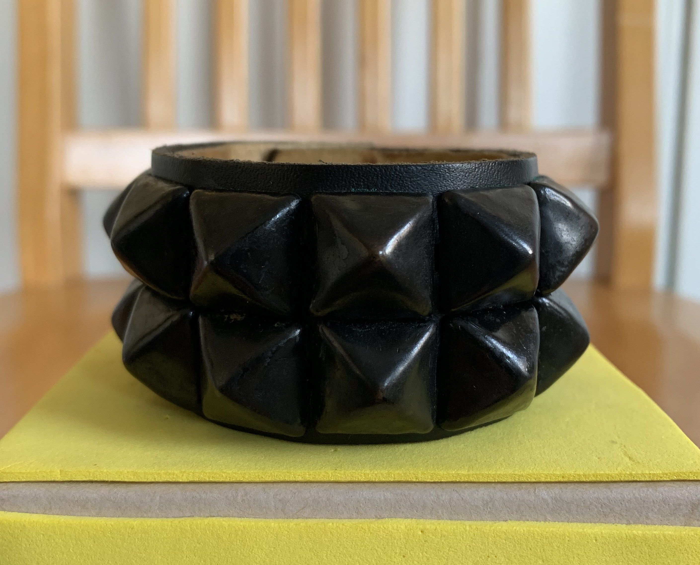 Number (N)ine Number (N)ine x Wendy's Studded Leather Bracelet Size ONE SIZE - 2 Thumbnail