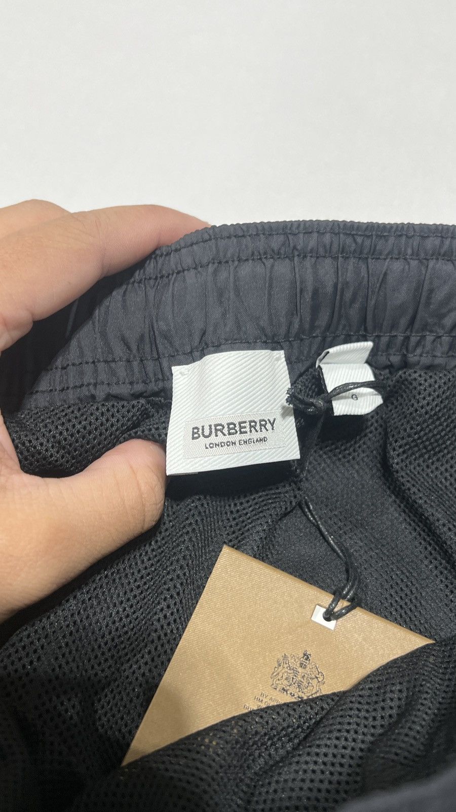 Burberry Burberry Box Logo Black Shorts Size US 34 / EU 50 - 6 Thumbnail