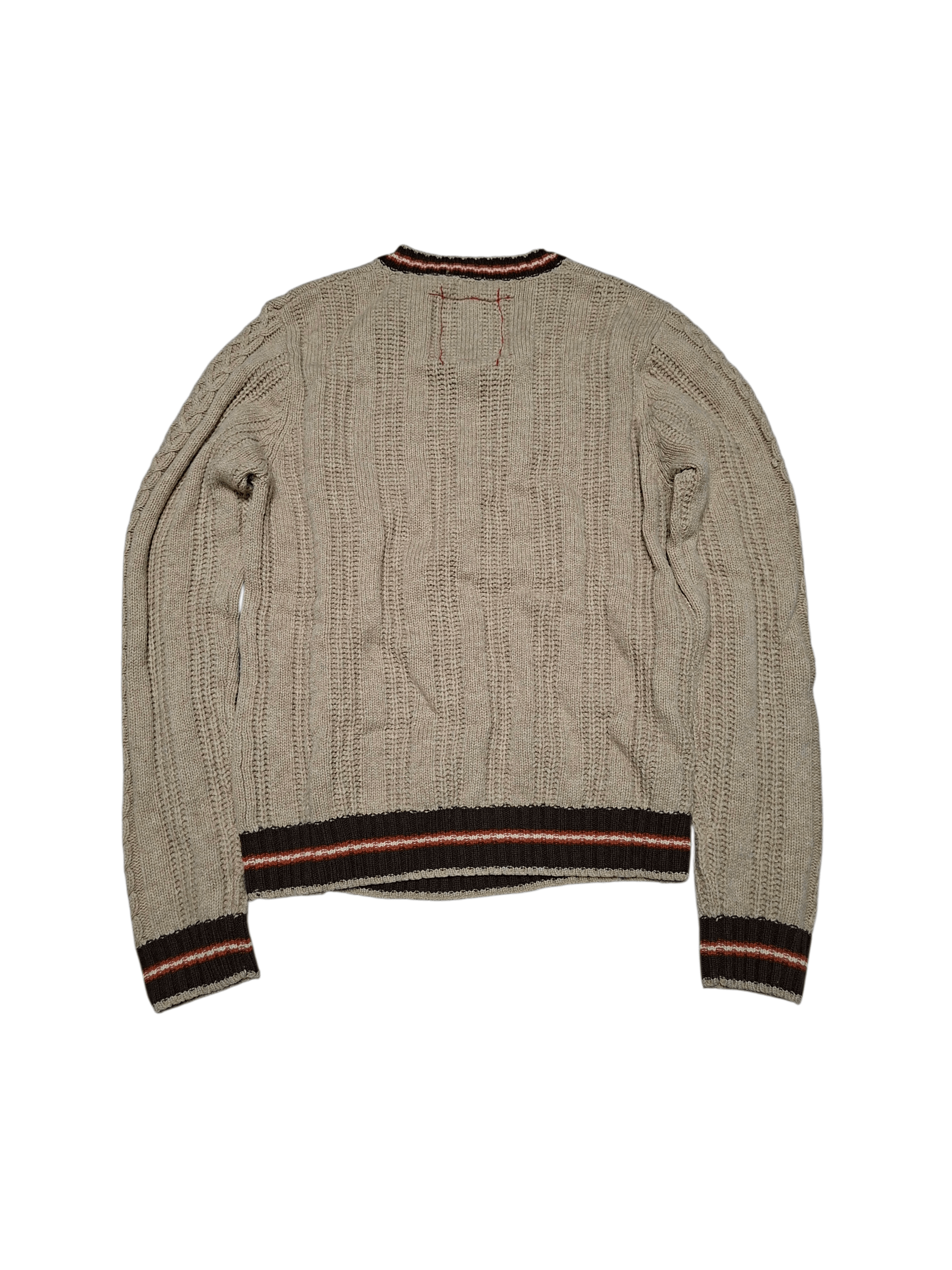 Gant GANT VINTAGE 100% LAMBSWOOL OLDMONEY V-NECK SWEATER Size US S / EU 44-46 / 1 - 3 Thumbnail