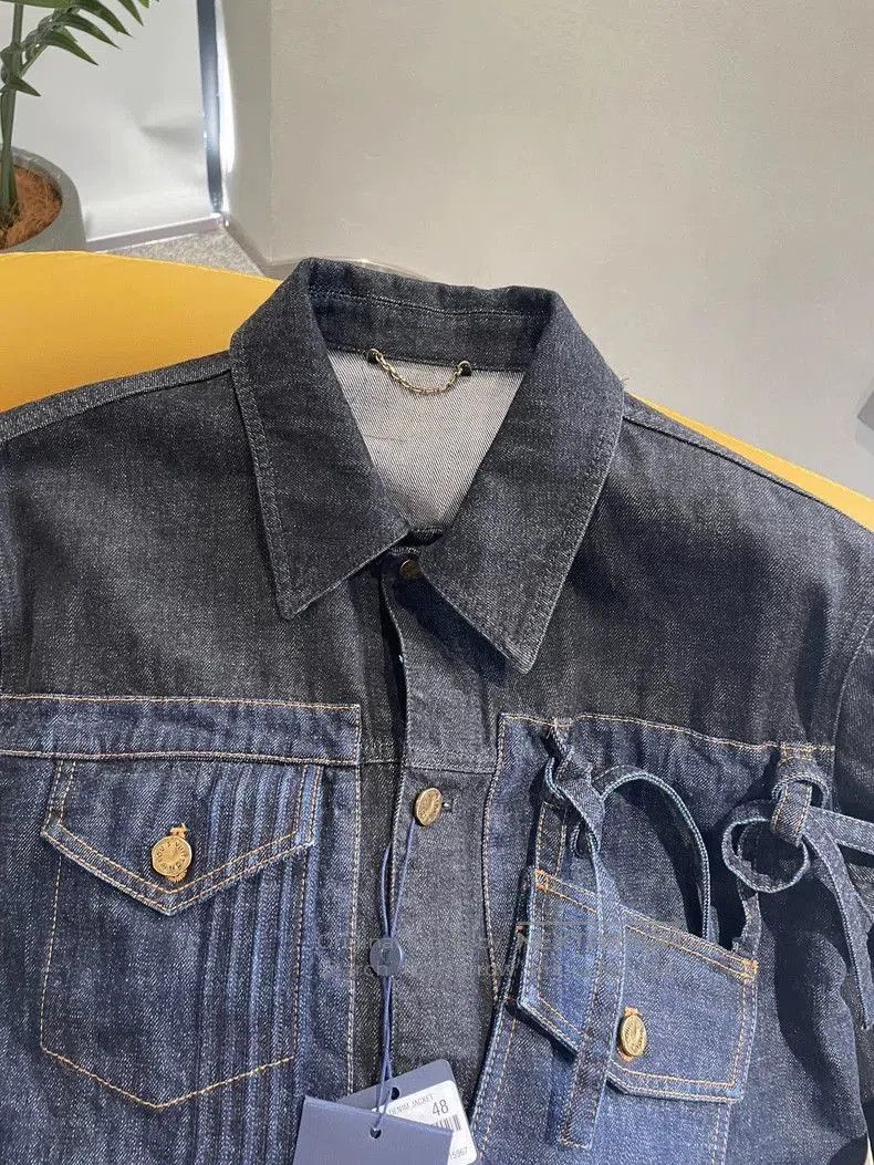 Louis Vuitton LV Dark Blue Denim Jacket. Size US M / EU 48-50 / 2 - 3 Thumbnail