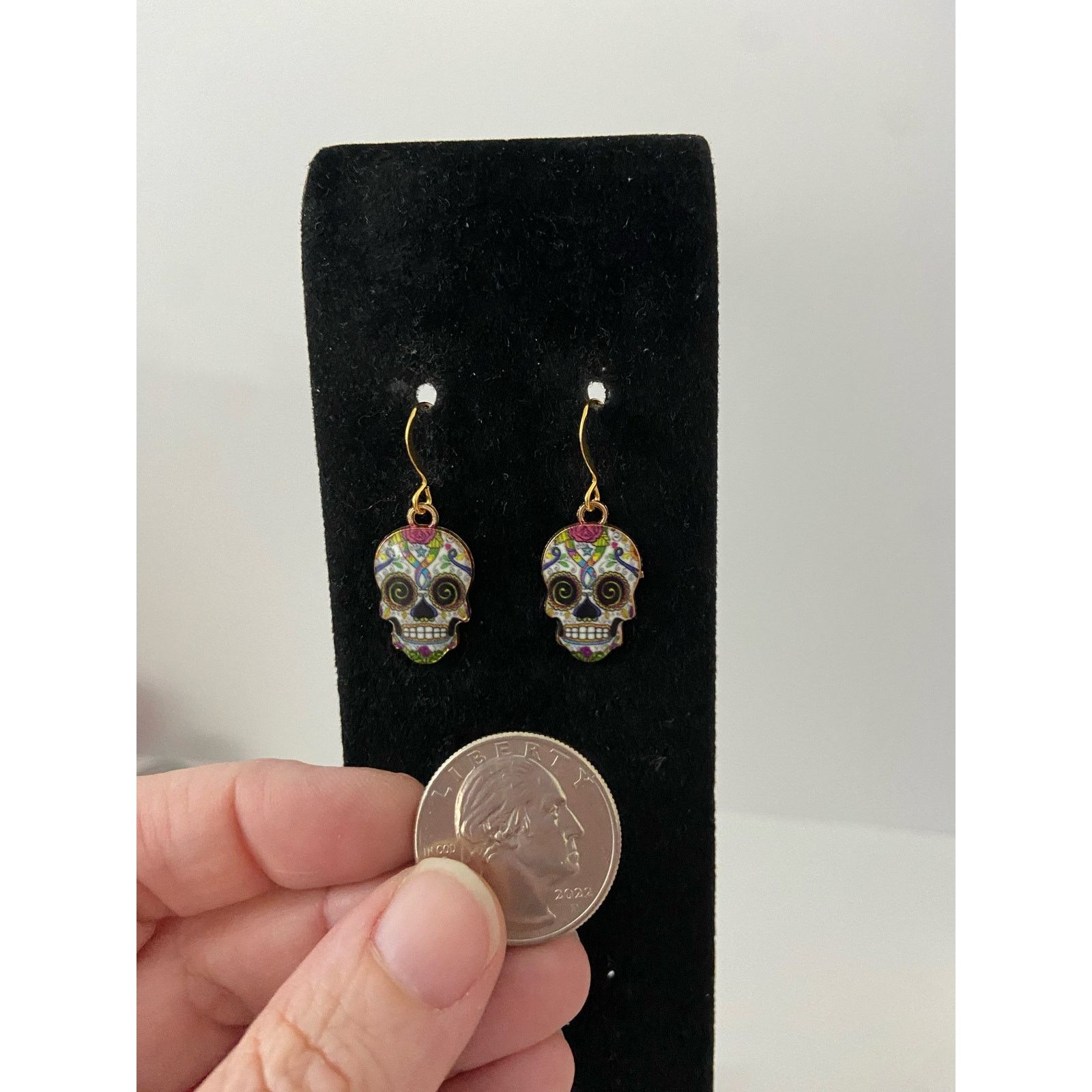 Other Colorful skeleton earrings Size ONE SIZE - 2 Thumbnail