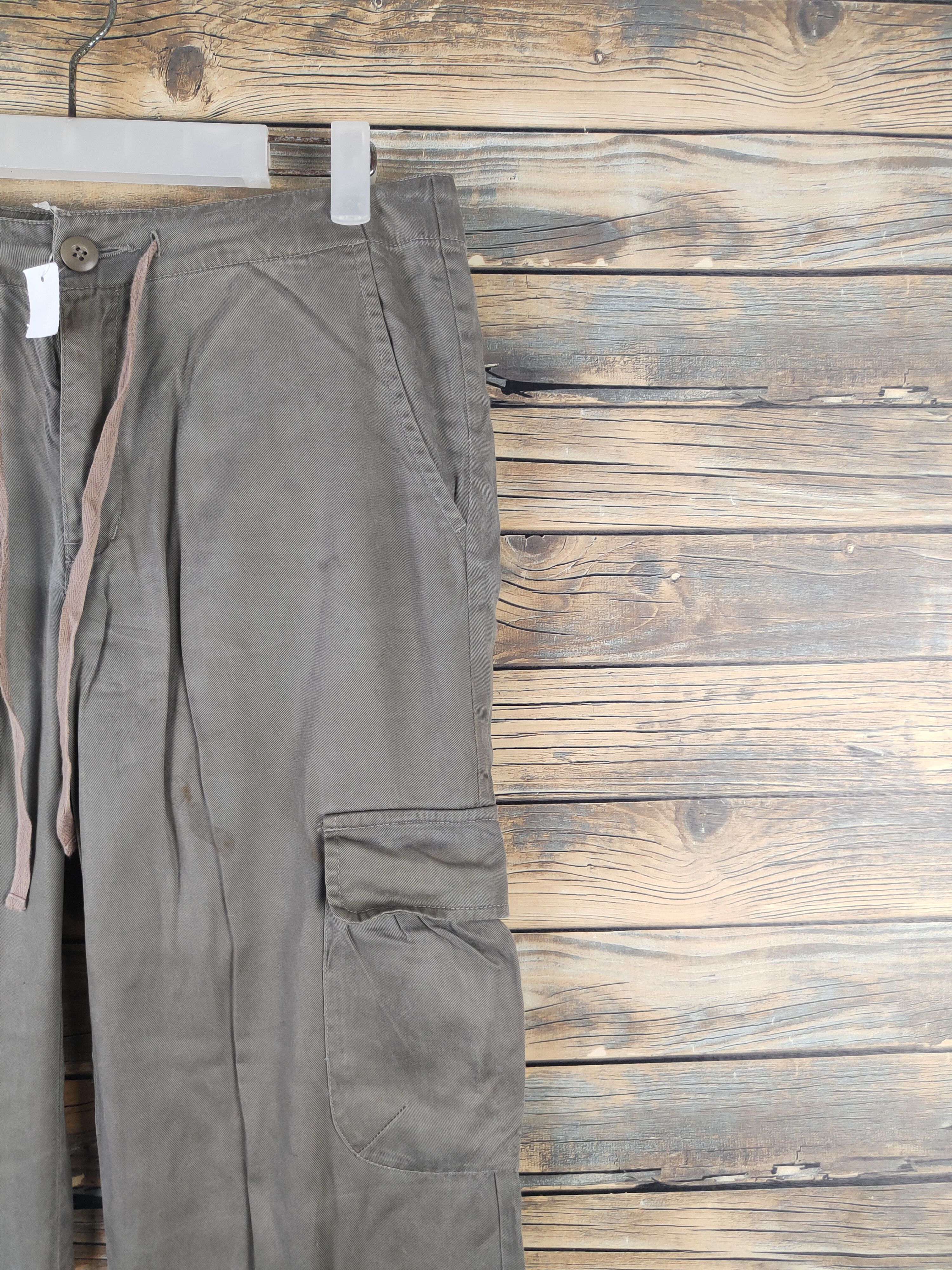 LOWRYS FARM DL Lowrys Farm Olive Multipocket Tactical Cargo Pants #747 Size US 29 - 5 Thumbnail