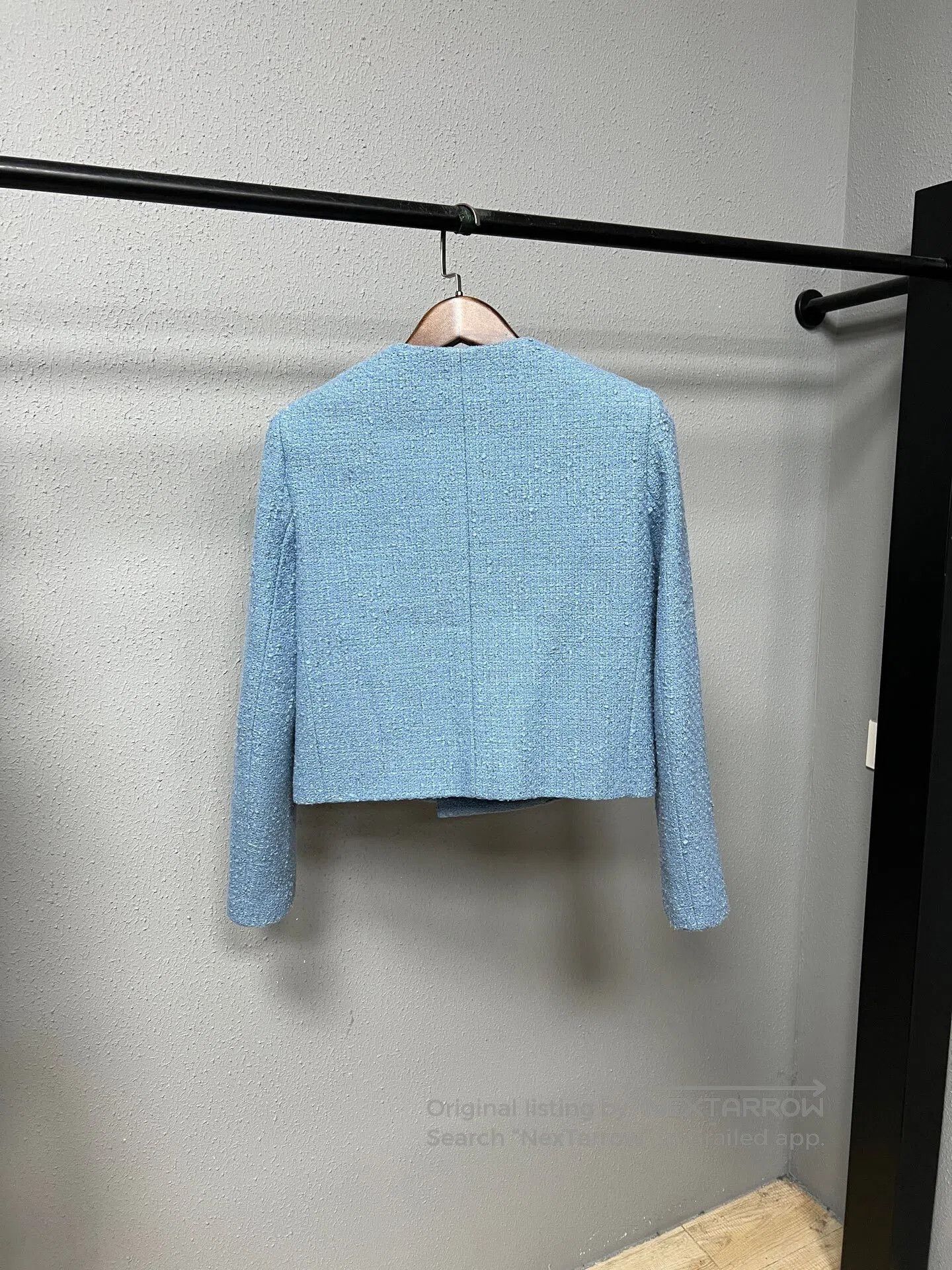 Celine Celine Blue Jacket with Gold Accents. Size M / US 6-8 / IT 42-44 - 2 Thumbnail