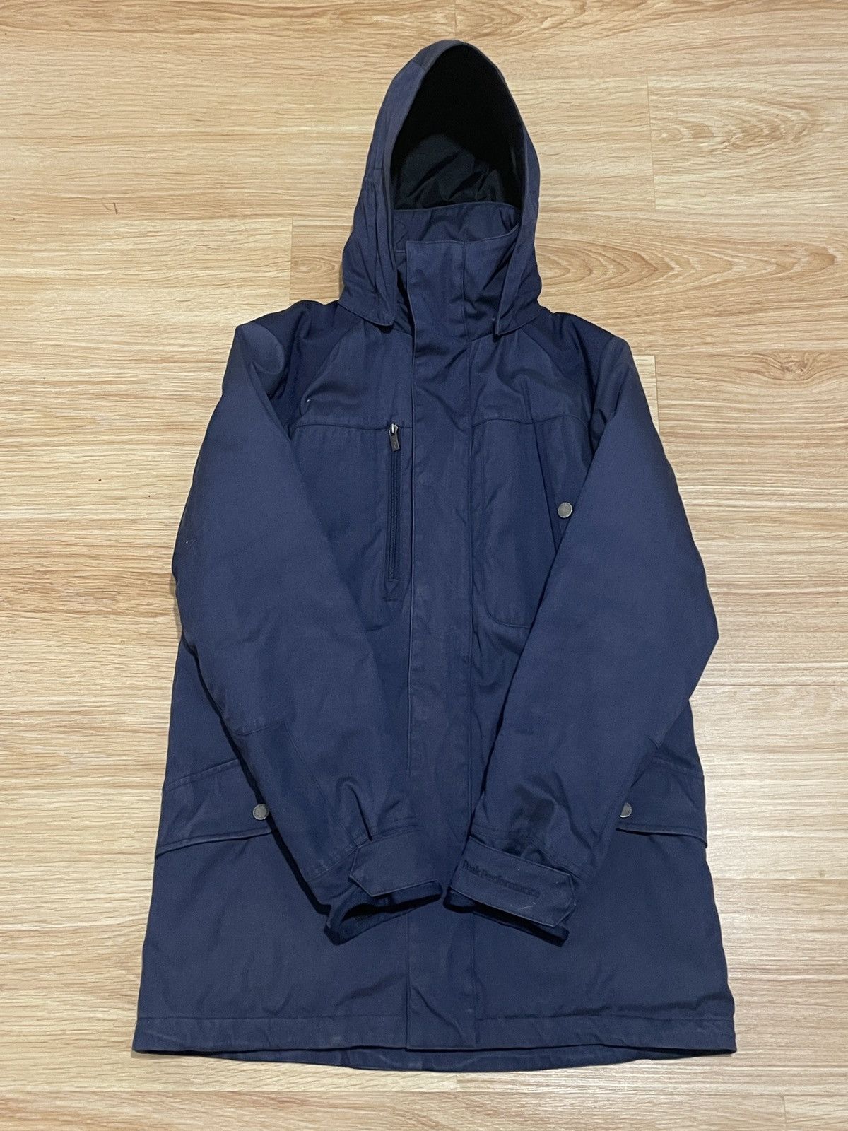 Peak Performance Peak Performance Milford Navy Gorpcore Parka Jacket Size M Size US M / EU 48-50 / 2 - 6 Thumbnail