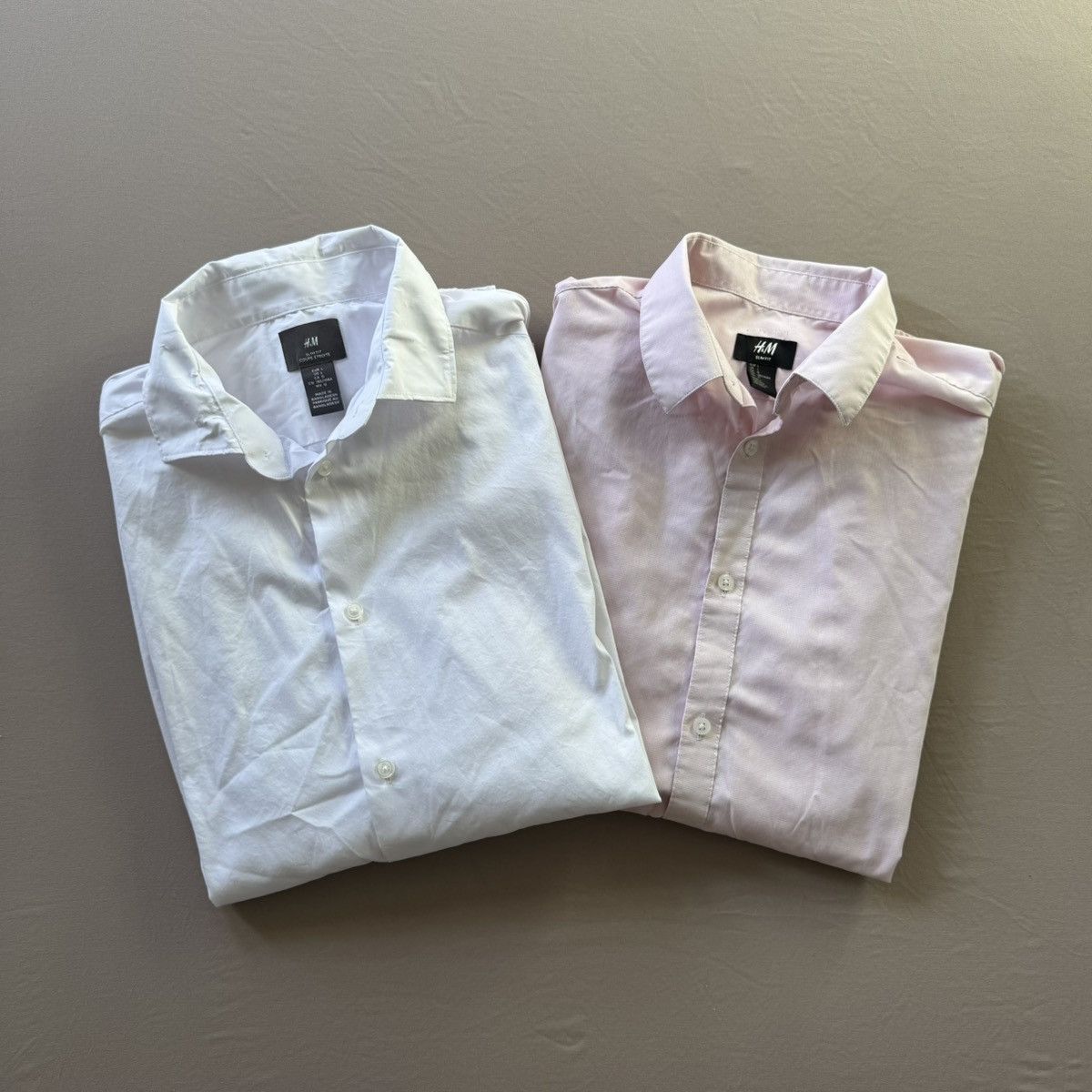 H&M H&M Slim Fit Shirt Bundle Size US L / EU 52-54 / 3 - 1 Thumbnail