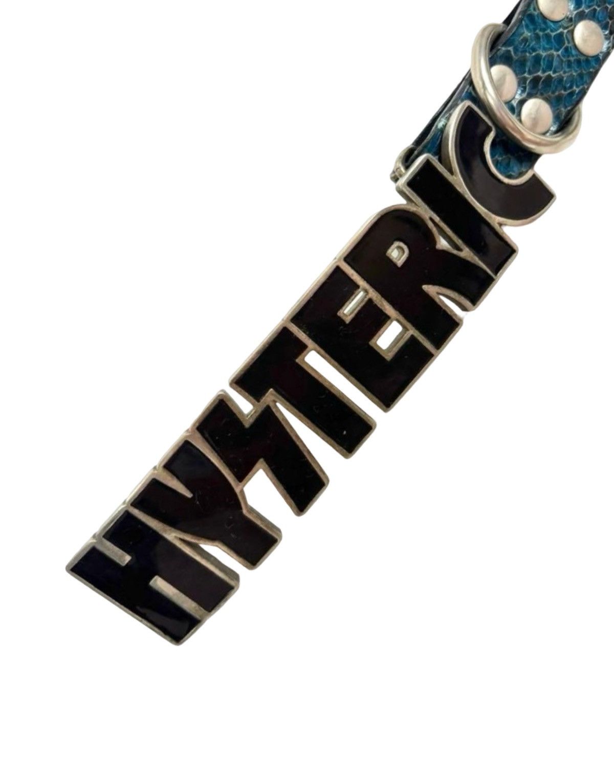 Hysteric Glamour Snake Print Embossed Leather Spell Out Belt Size ONE SIZE - 4 Thumbnail