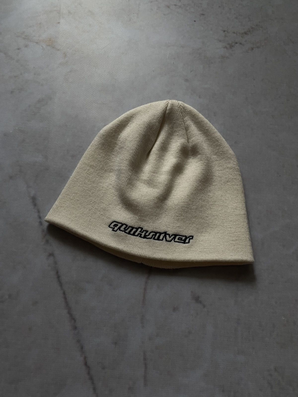 Quiksilver × Vintage Quiksilver skull logo beanie Hat Gorpcore style Size ONE SIZE - 1 Thumbnail