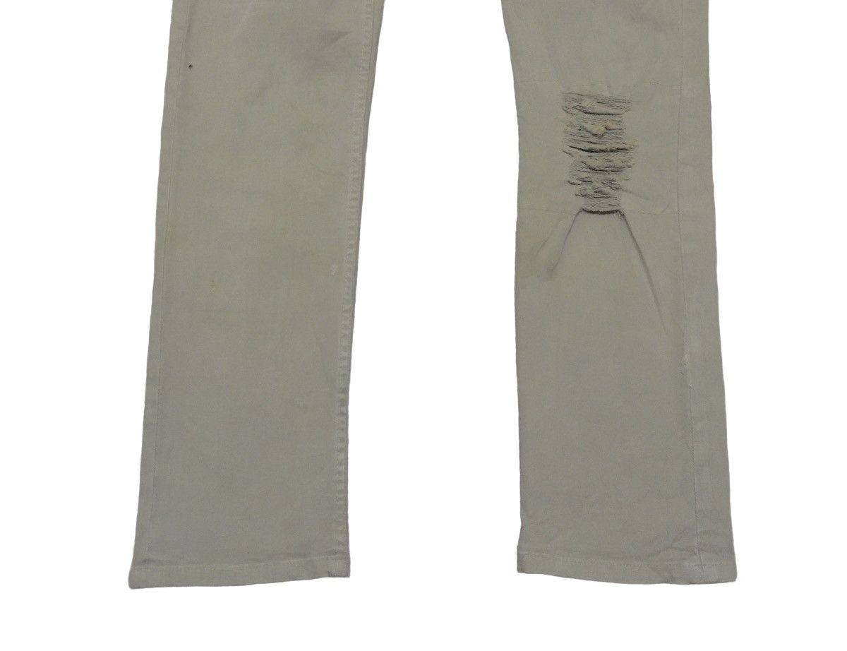 Helmut Lang Rare Design Vintage Brand Helmut Lang Ripped Pants 2000s Size US 31 - 5 Thumbnail